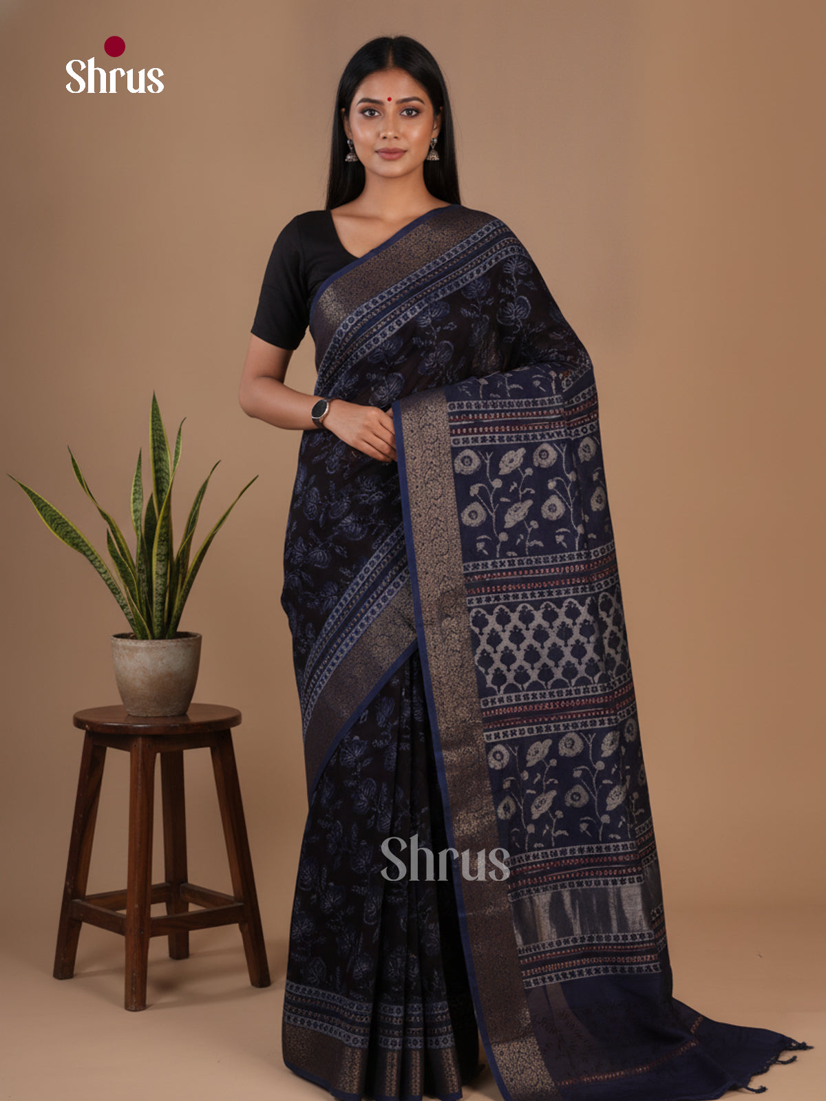 Chanderi Saree - EFS23086