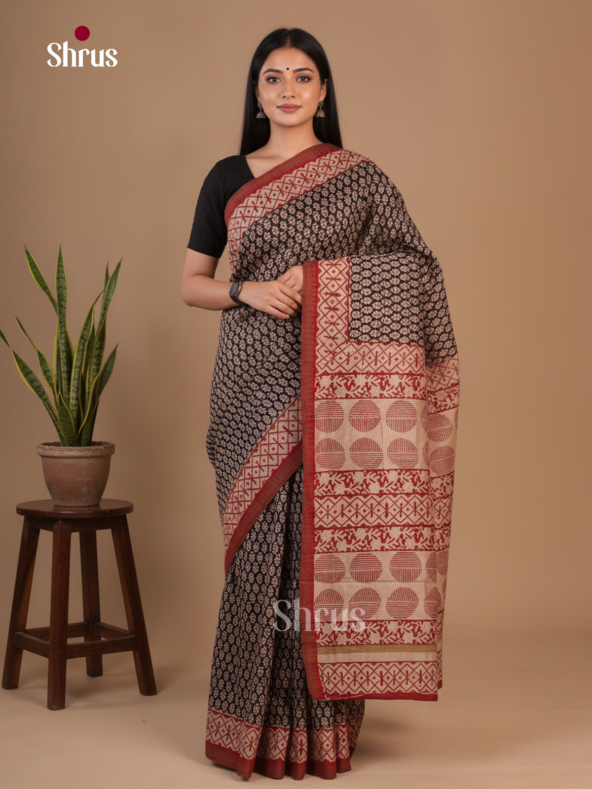 Chanderi Saree - EFS23087
