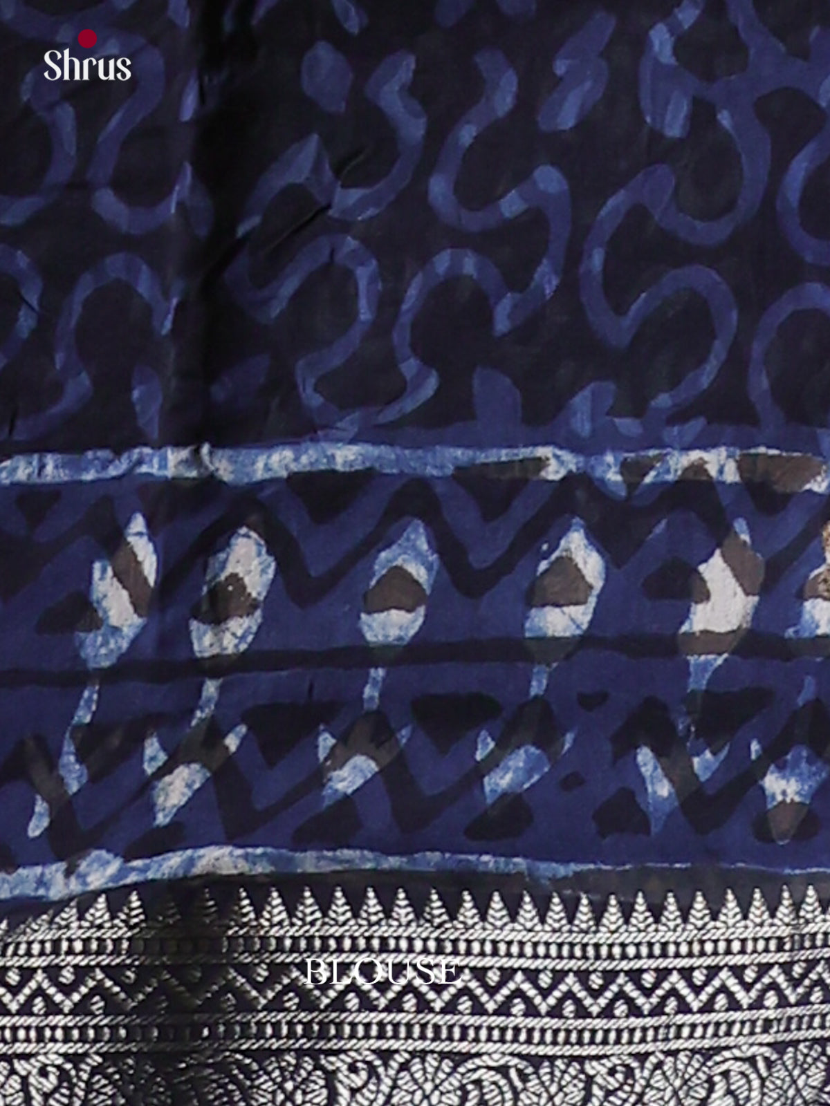 Blue - Chanderi Saree