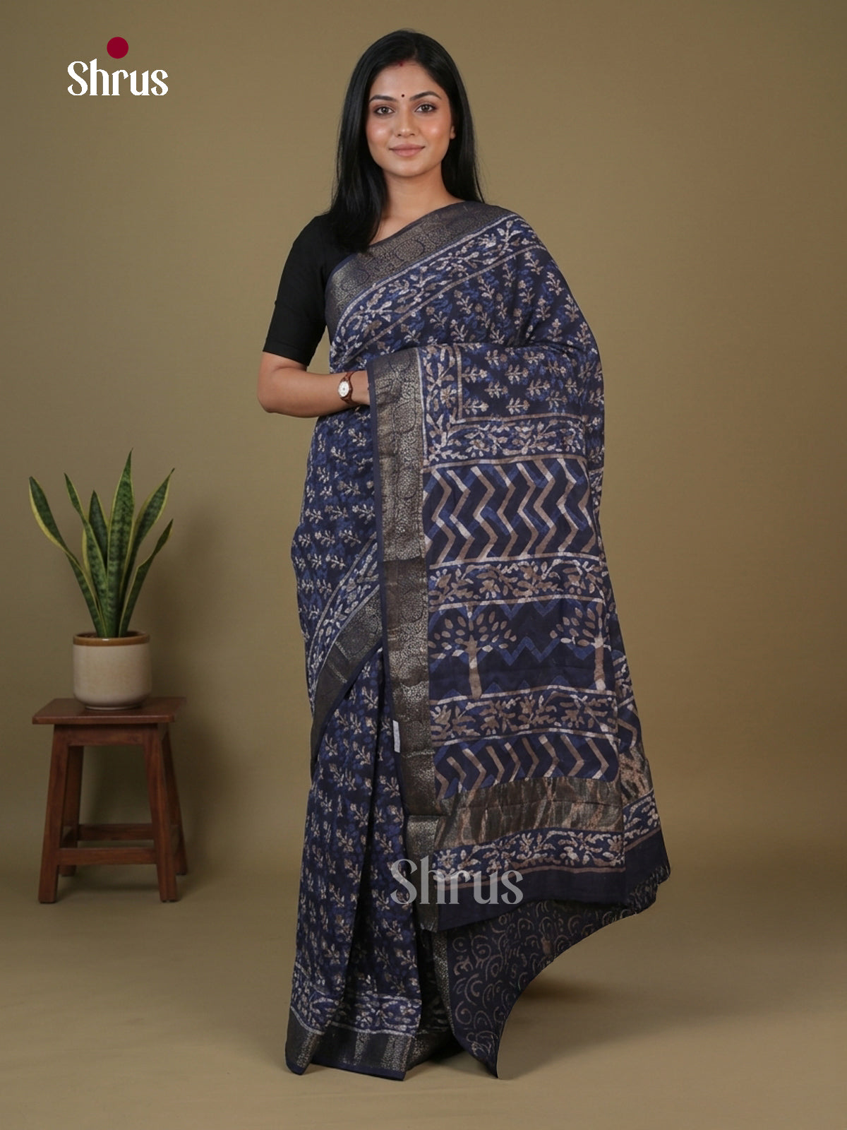 Chanderi Saree - EFS23114