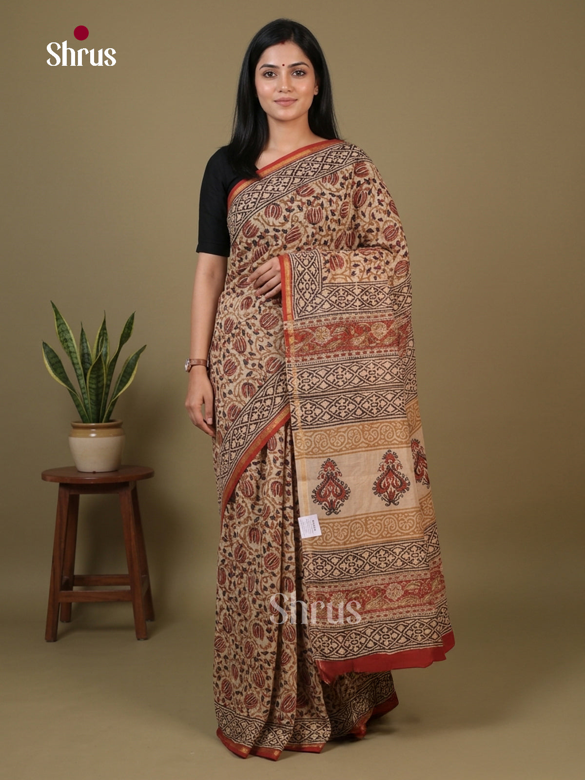Chanderi Saree - EFS23129