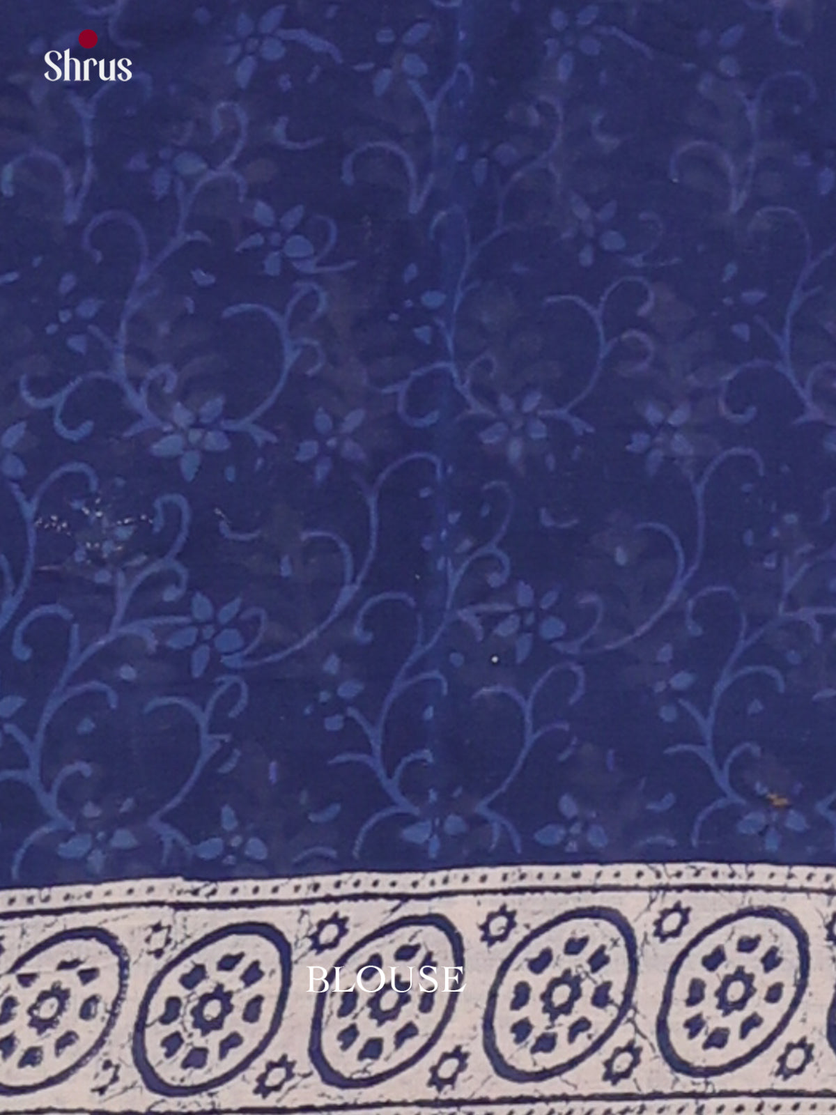Blue - Chanderi Saree