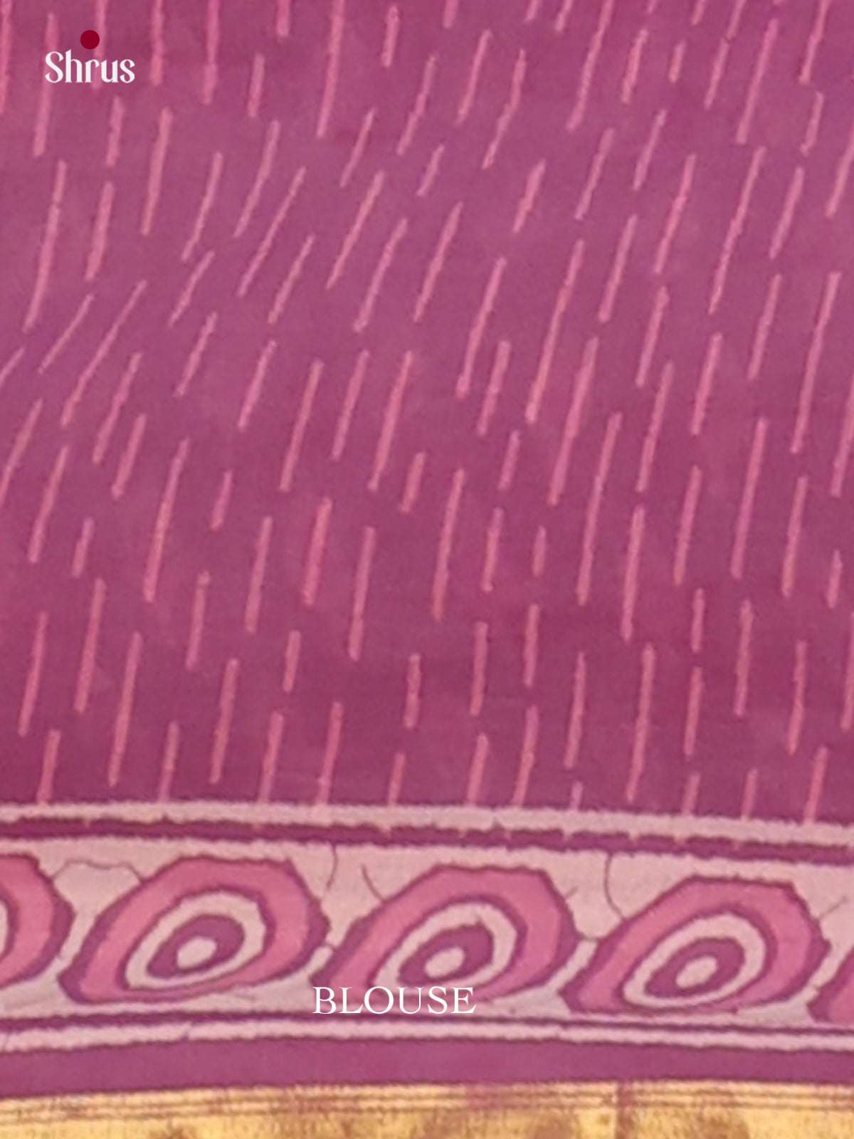 Purple - Chanderi Saree