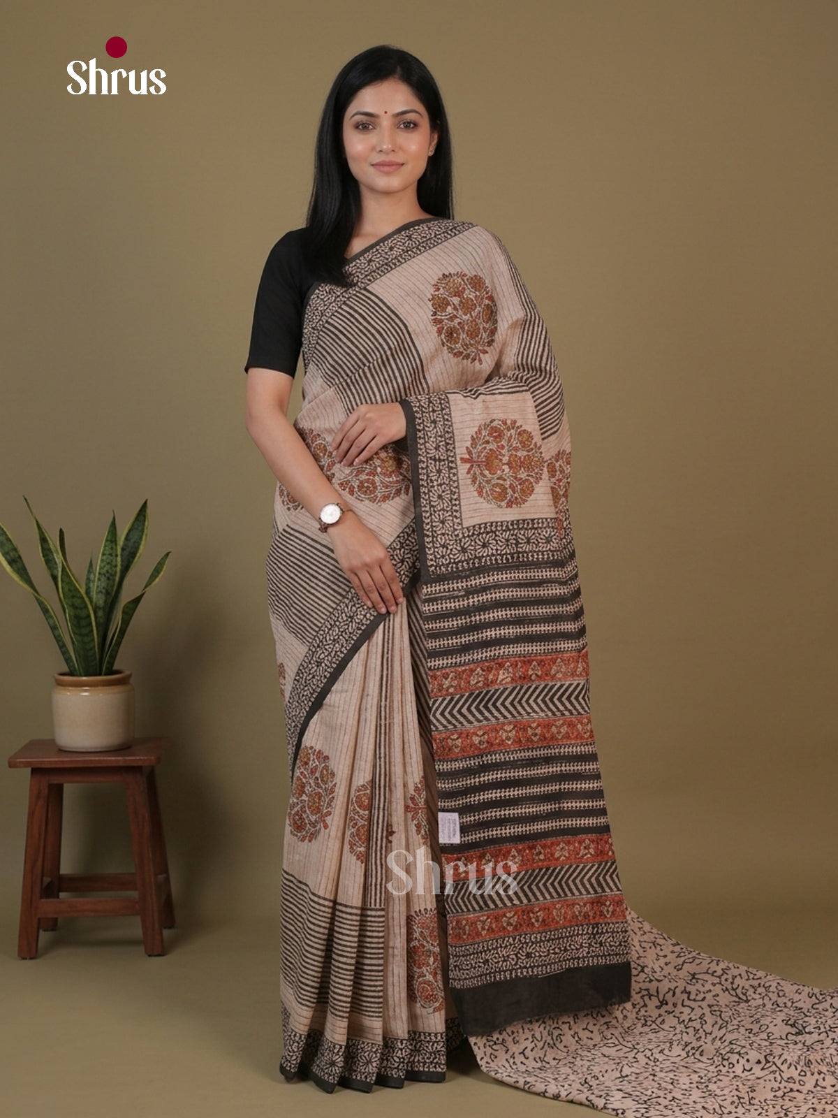 Chanderi Saree - EFS23203
