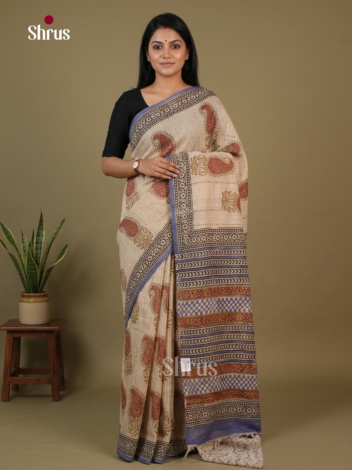 Chanderi Saree - EFS23204