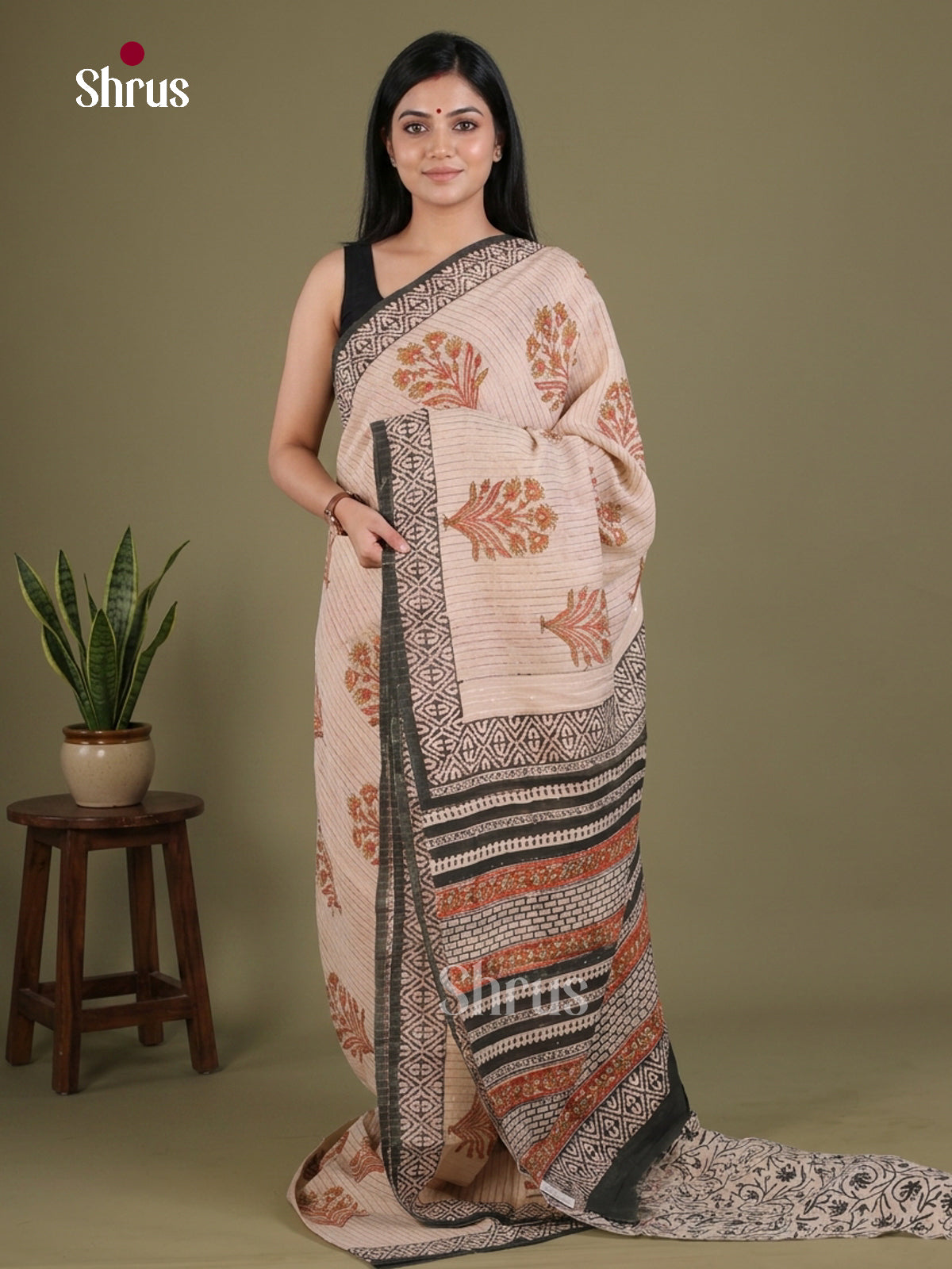 Chanderi Saree - EFS23215