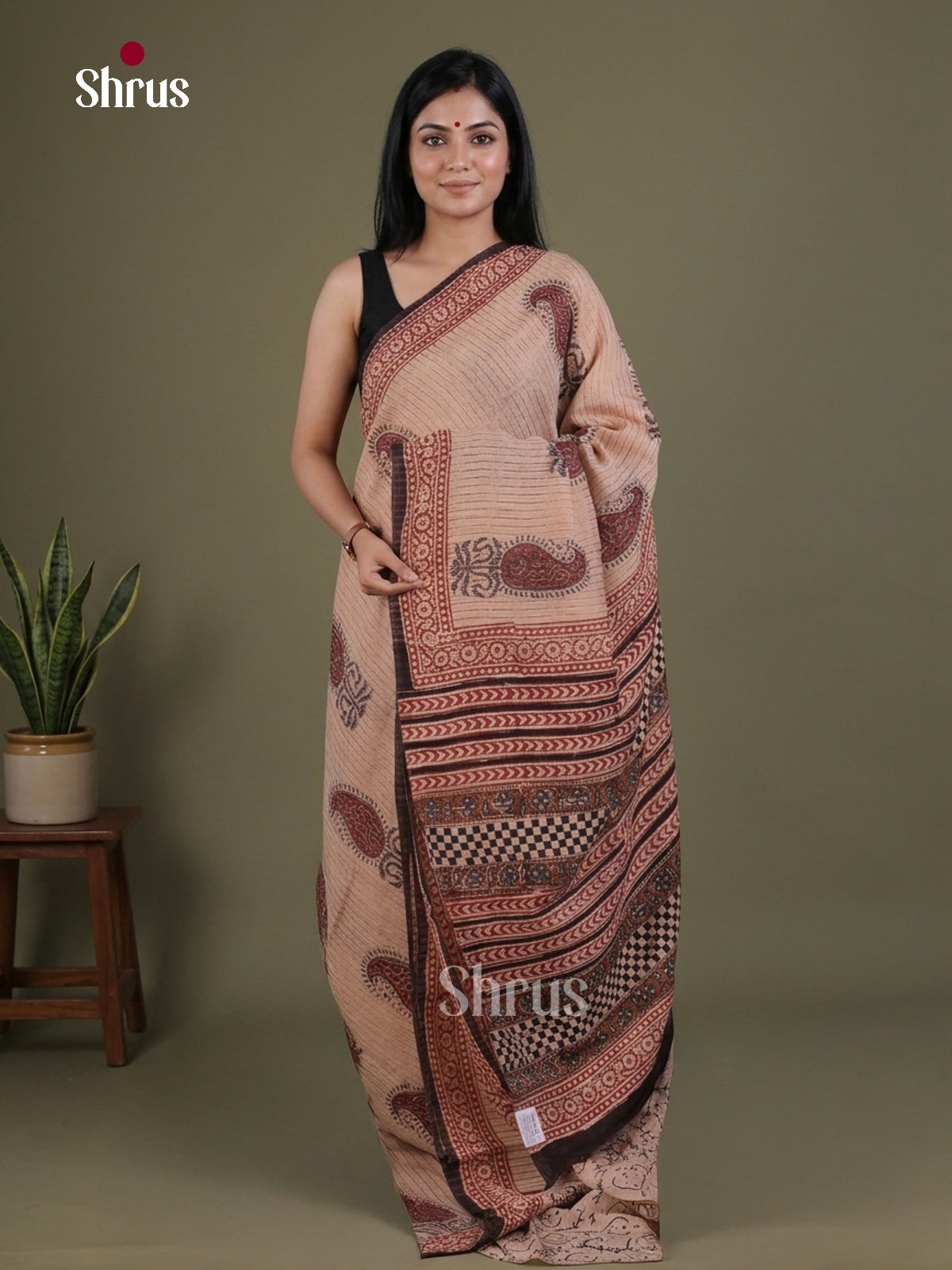 Chanderi Saree - EFS23226