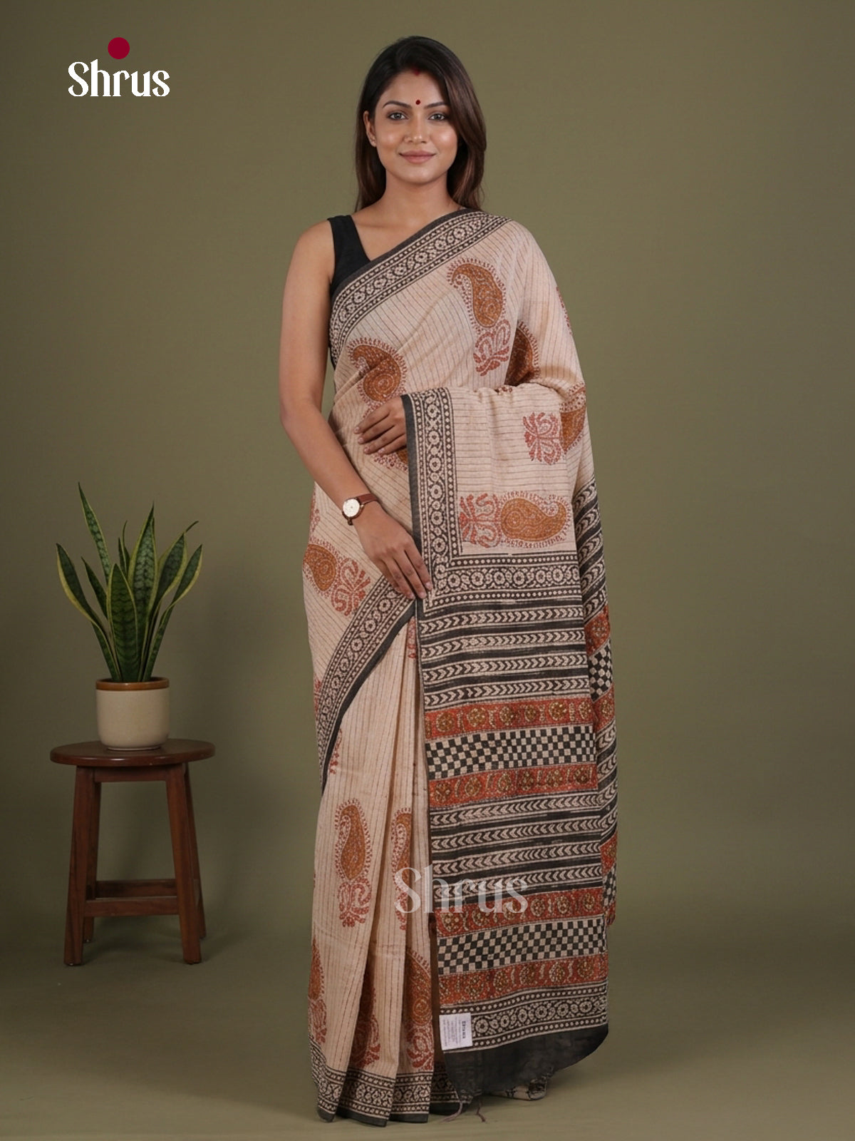 Chanderi Saree - EFS23227