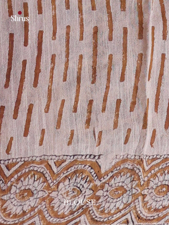 Chanderi Saree - EFS23259 - Shop on Shrus.com