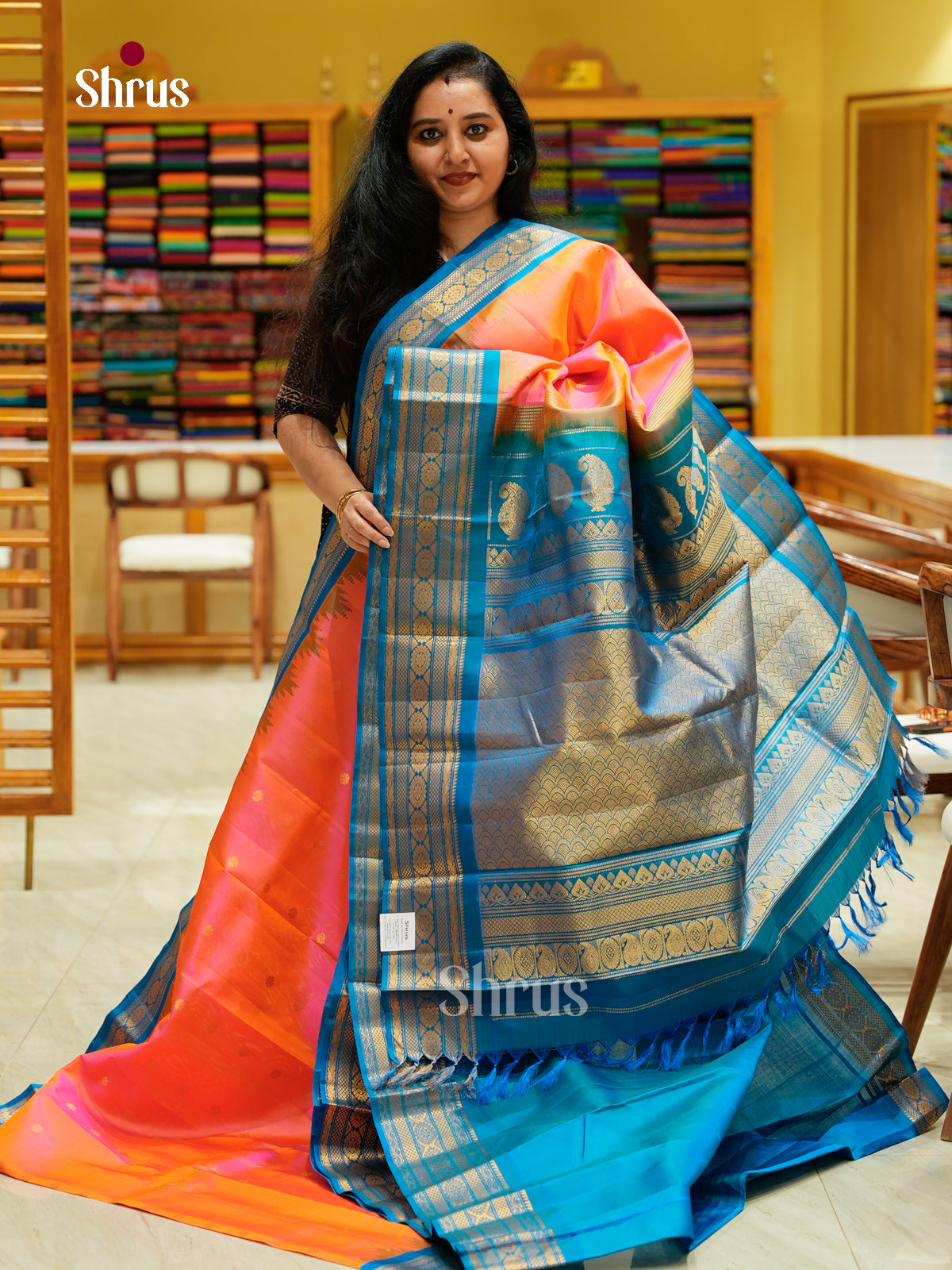 Gadwal silk Saree - EFS23303