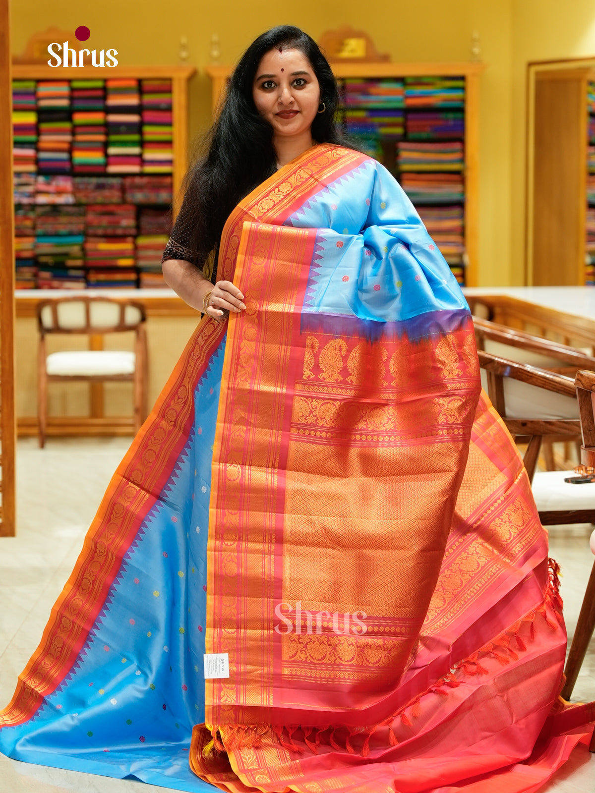 Gadwal silk Saree - EFS23309
