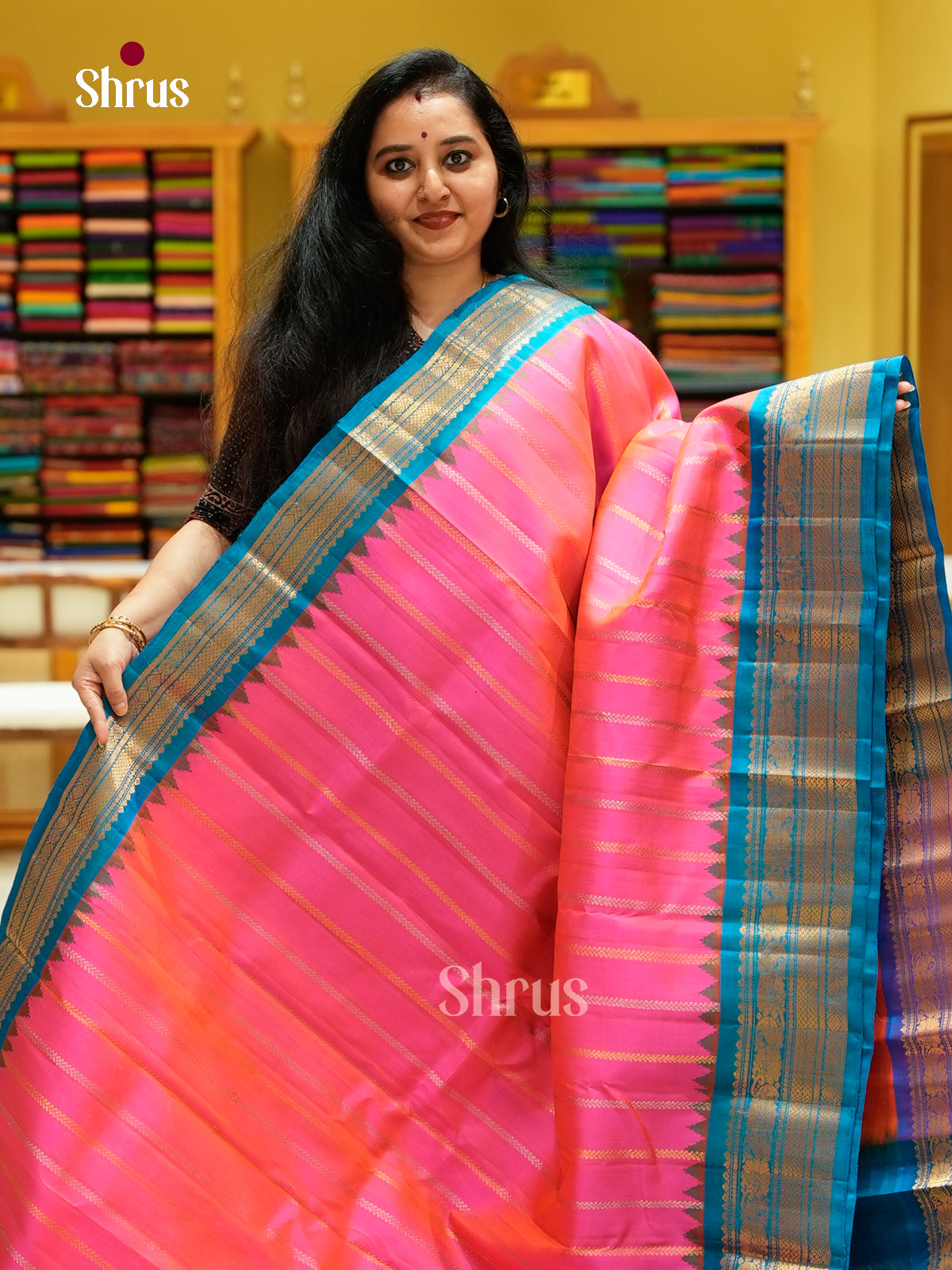 Gadwal silk Saree - EFS23321