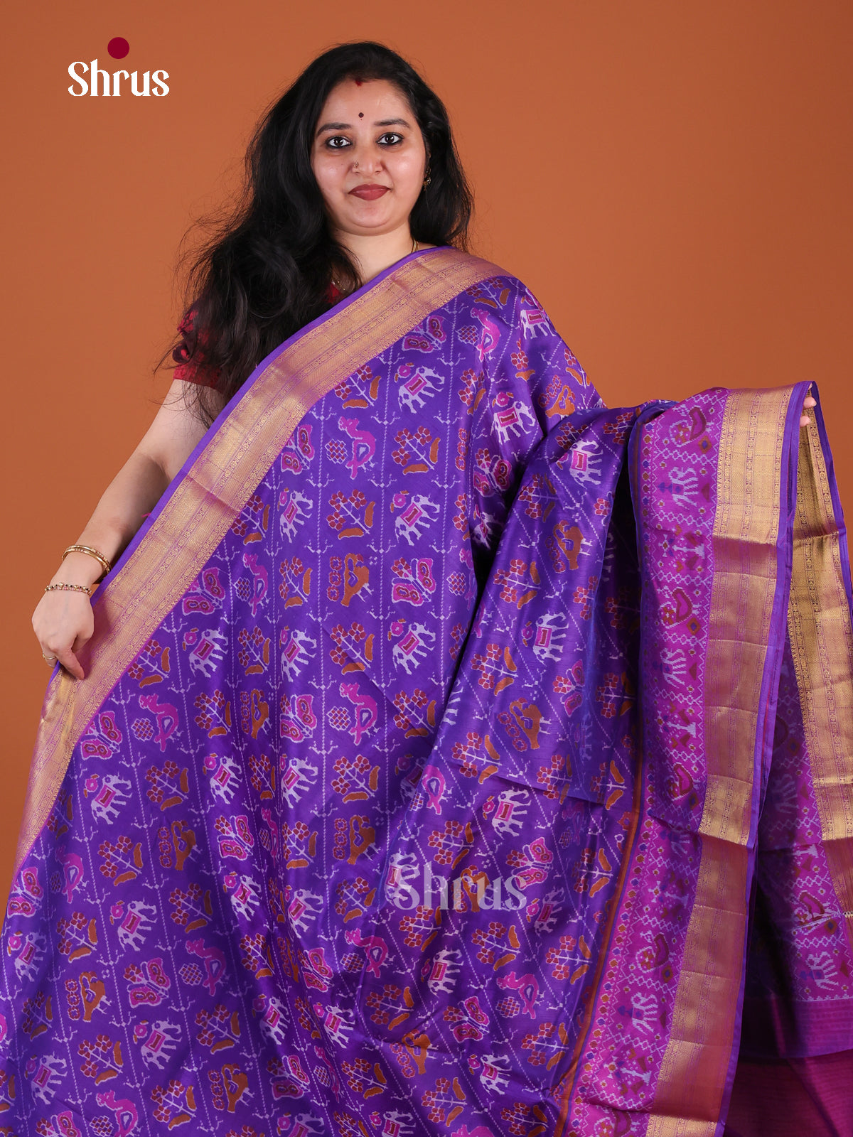 Semi Patola Saree - EFS24080