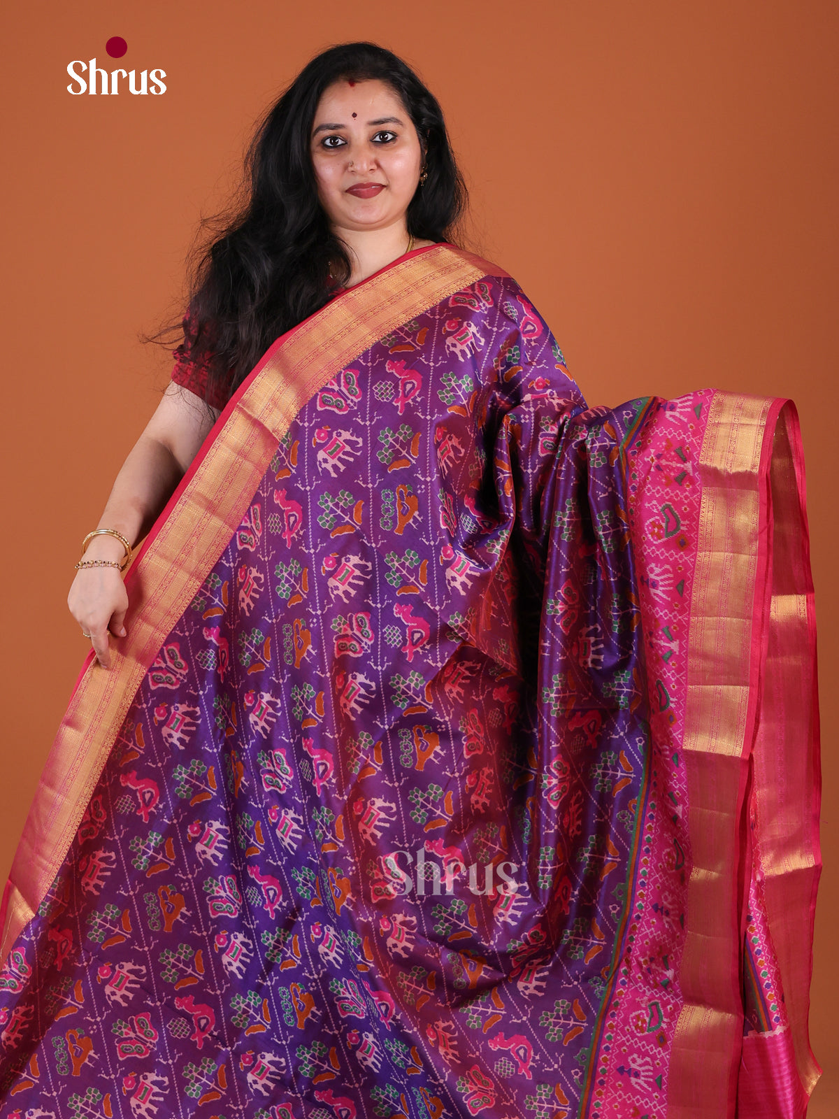 Semi Patola Saree - EFS24087