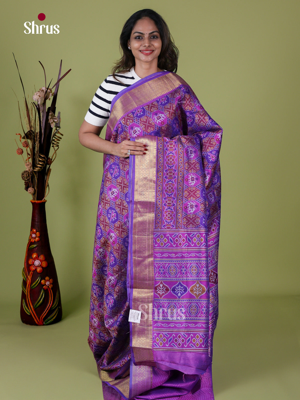 Semi Patola Saree - EFS24089