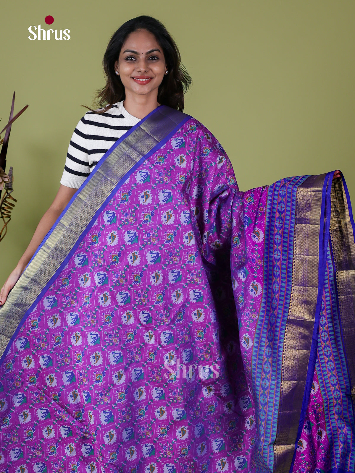 Semi Patola Saree - EFS24090