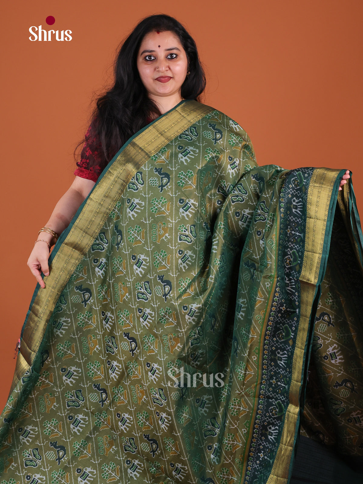 Semi Patola Saree - EFS24096