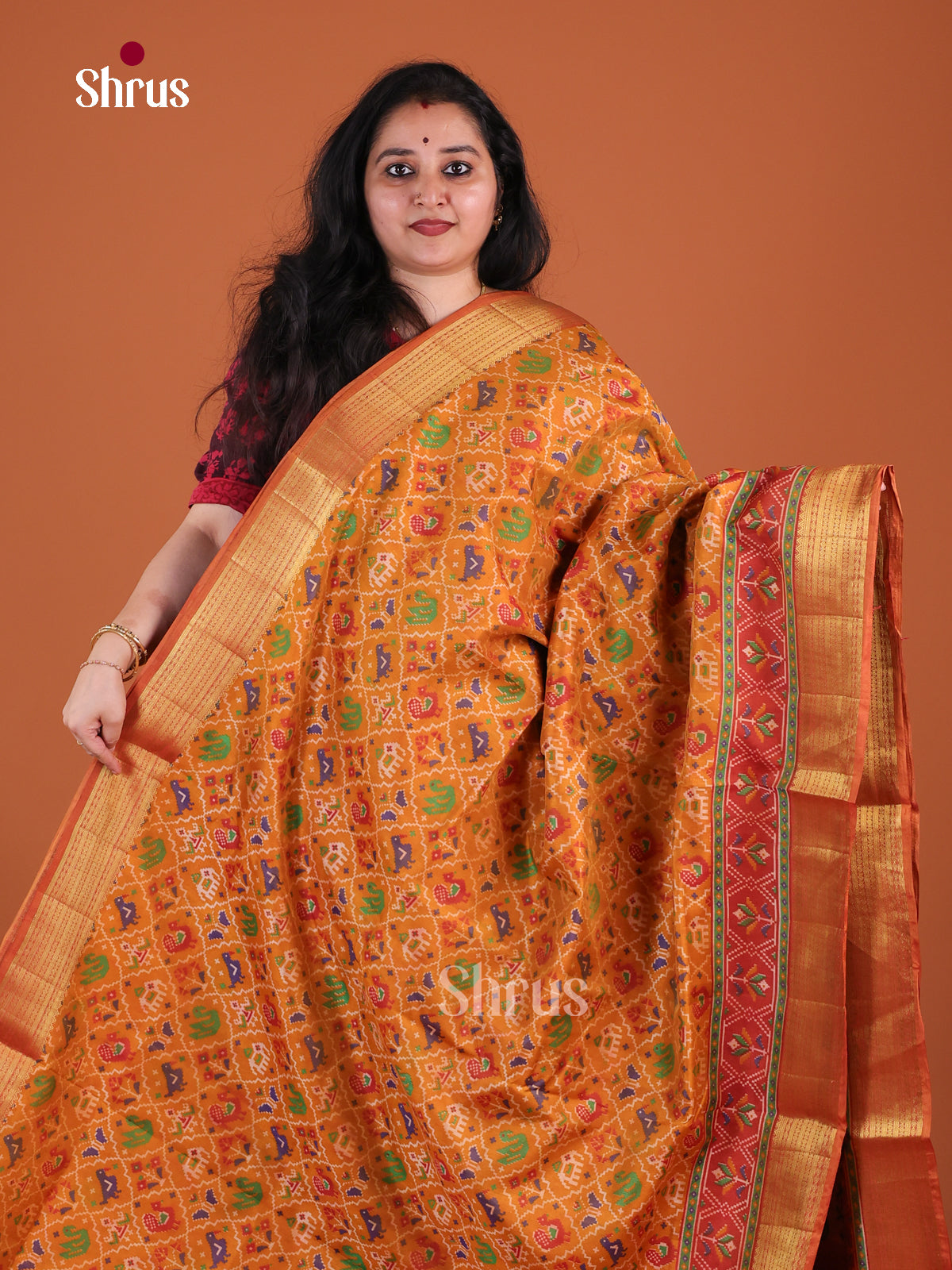 Semi Patola Saree - EFS24105