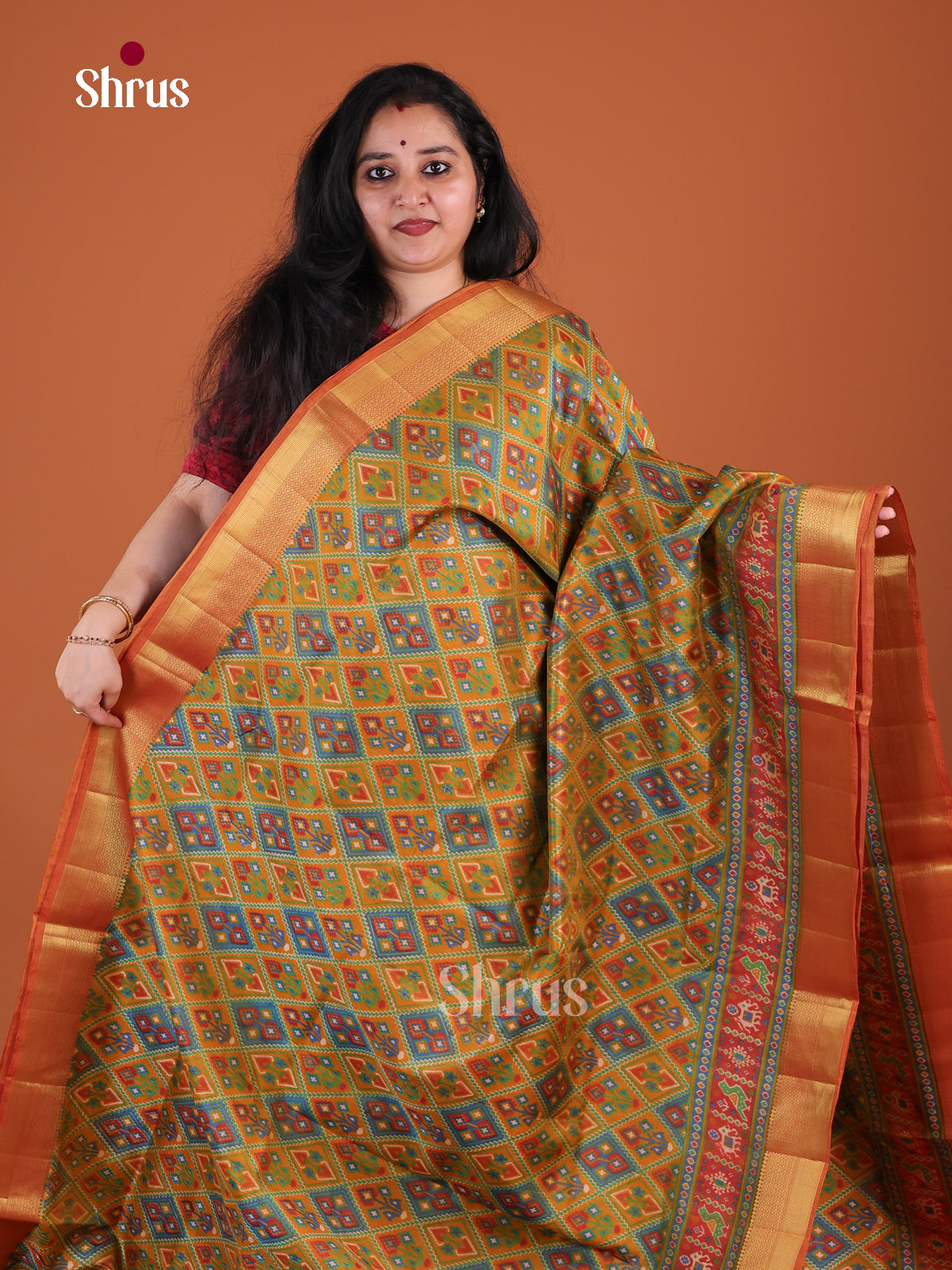 Semi Patola Saree - EFS24106