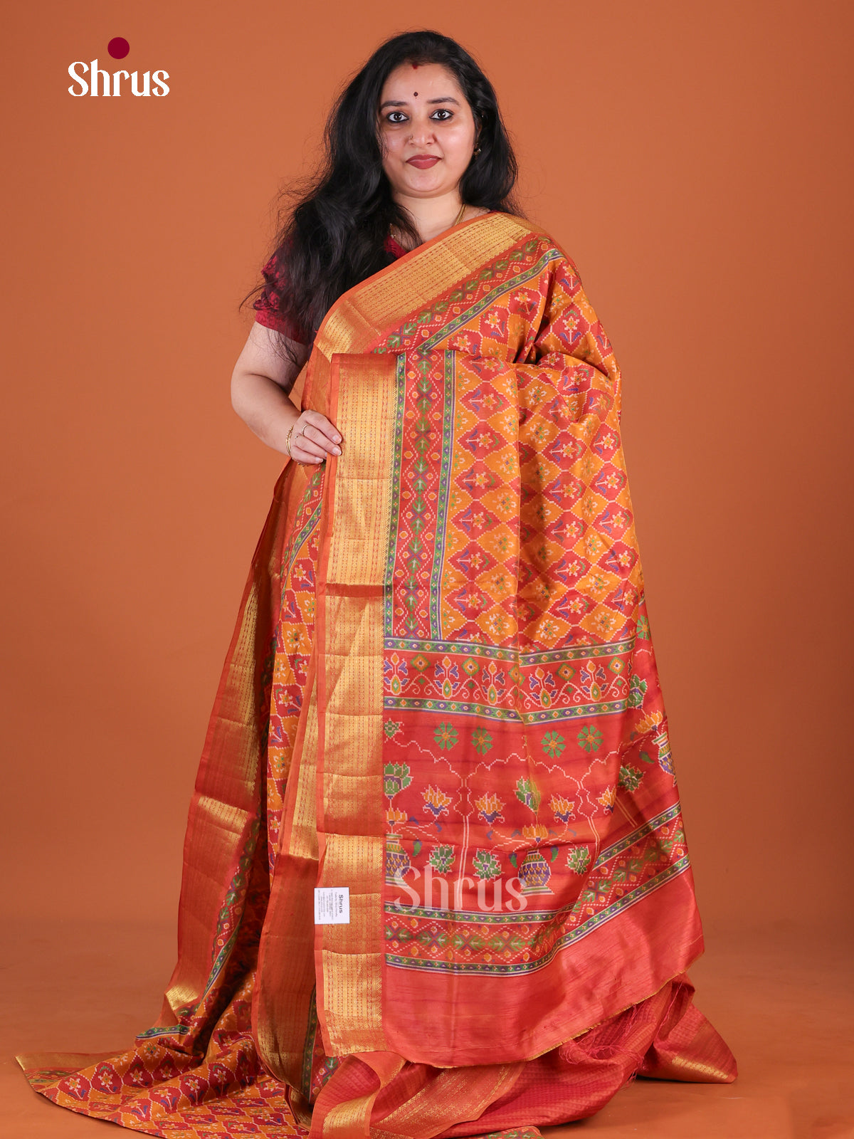 Semi Patola Saree - EFS24108