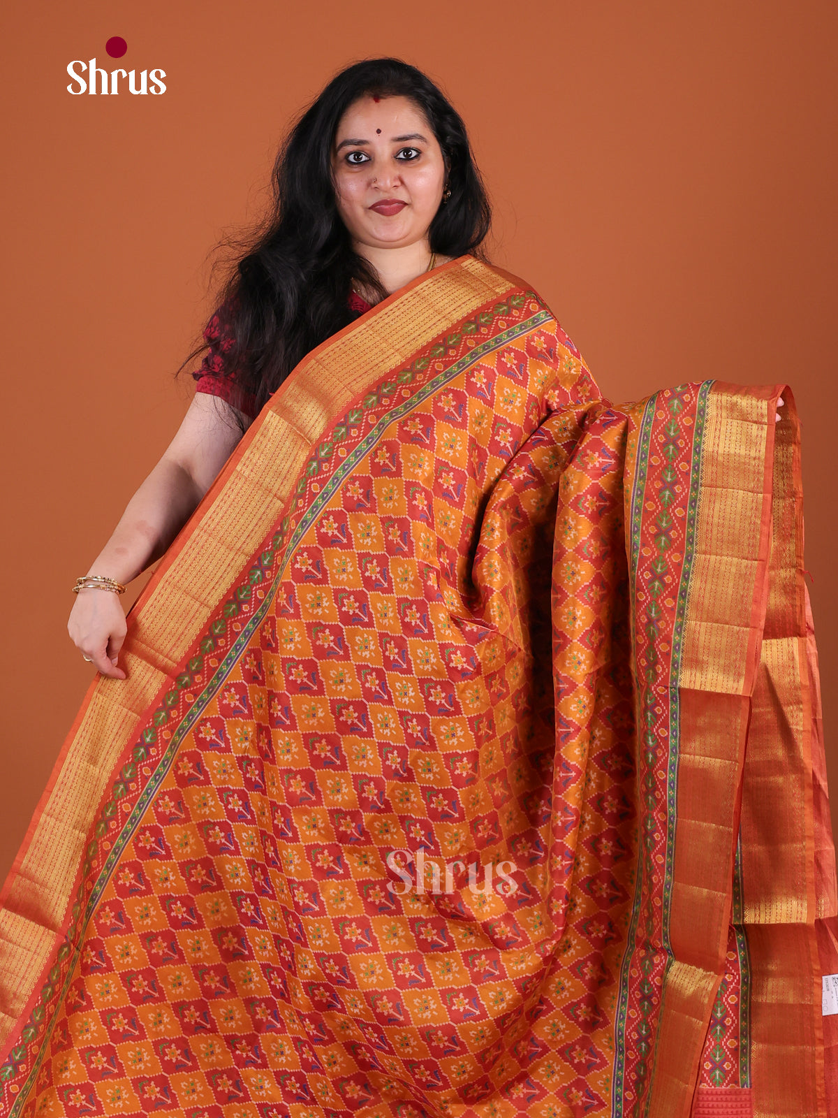 Semi Patola Saree - EFS24108