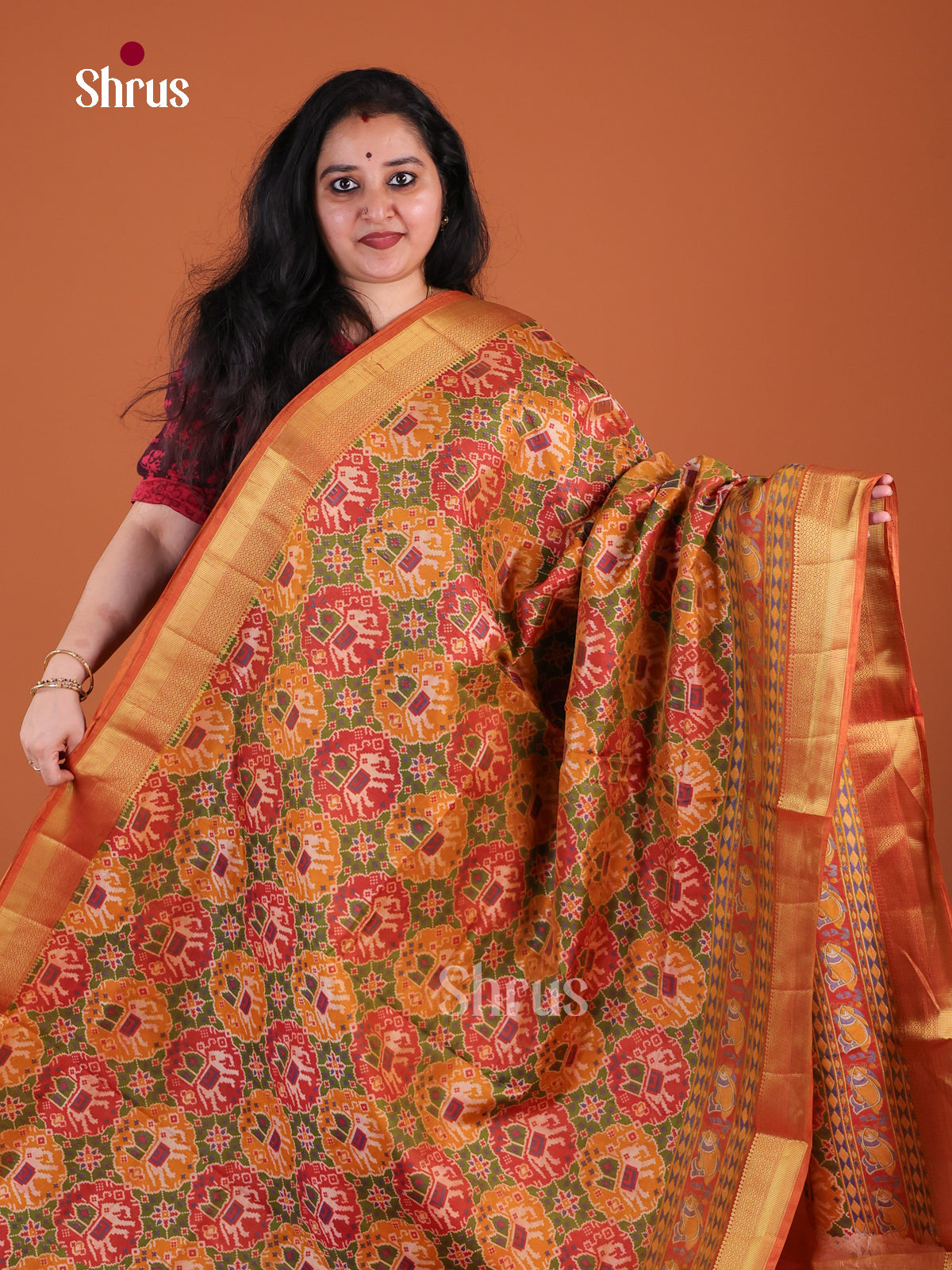 Semi Patola Saree - EFS24111