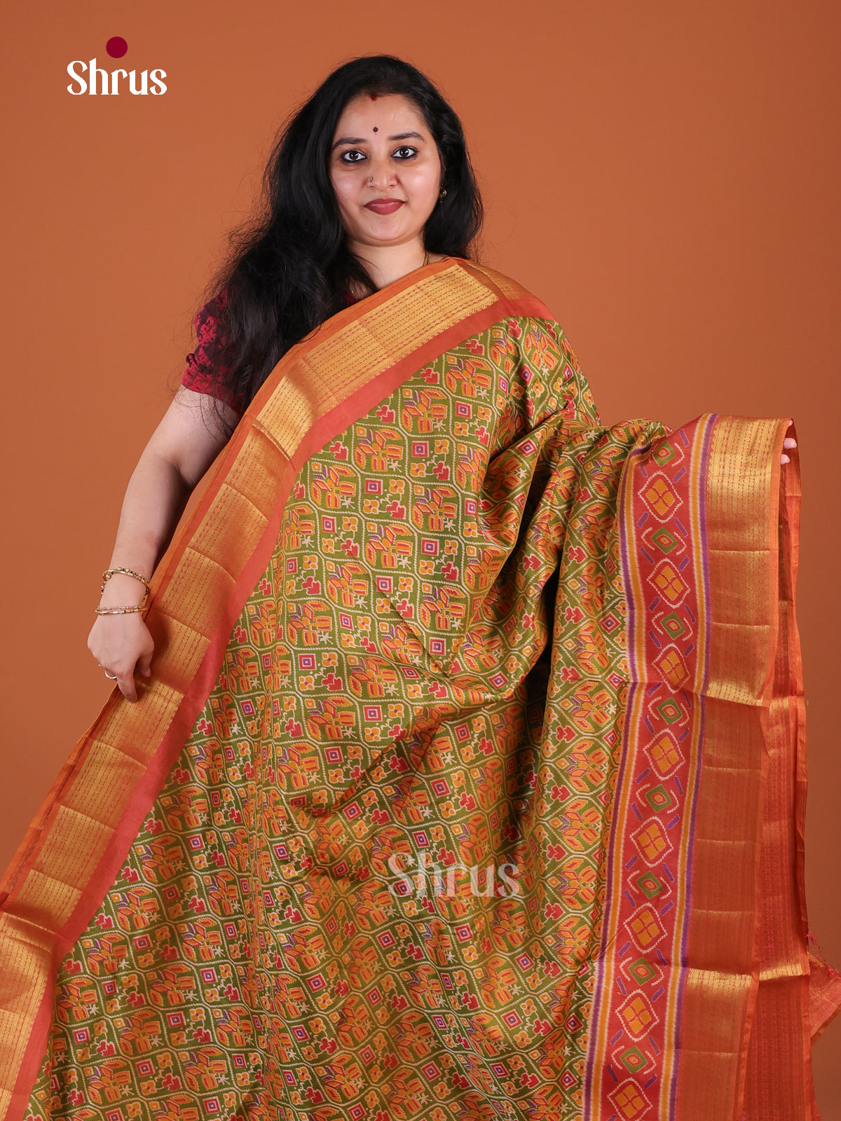Semi Patola Saree - EFS24114