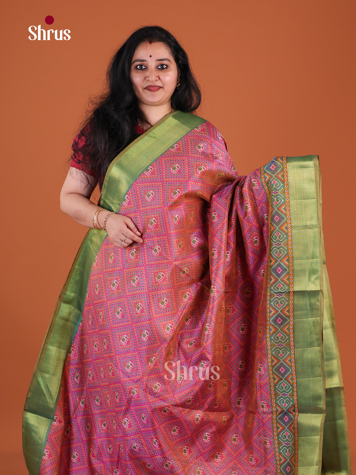 Semi Patola Saree - EFS24117