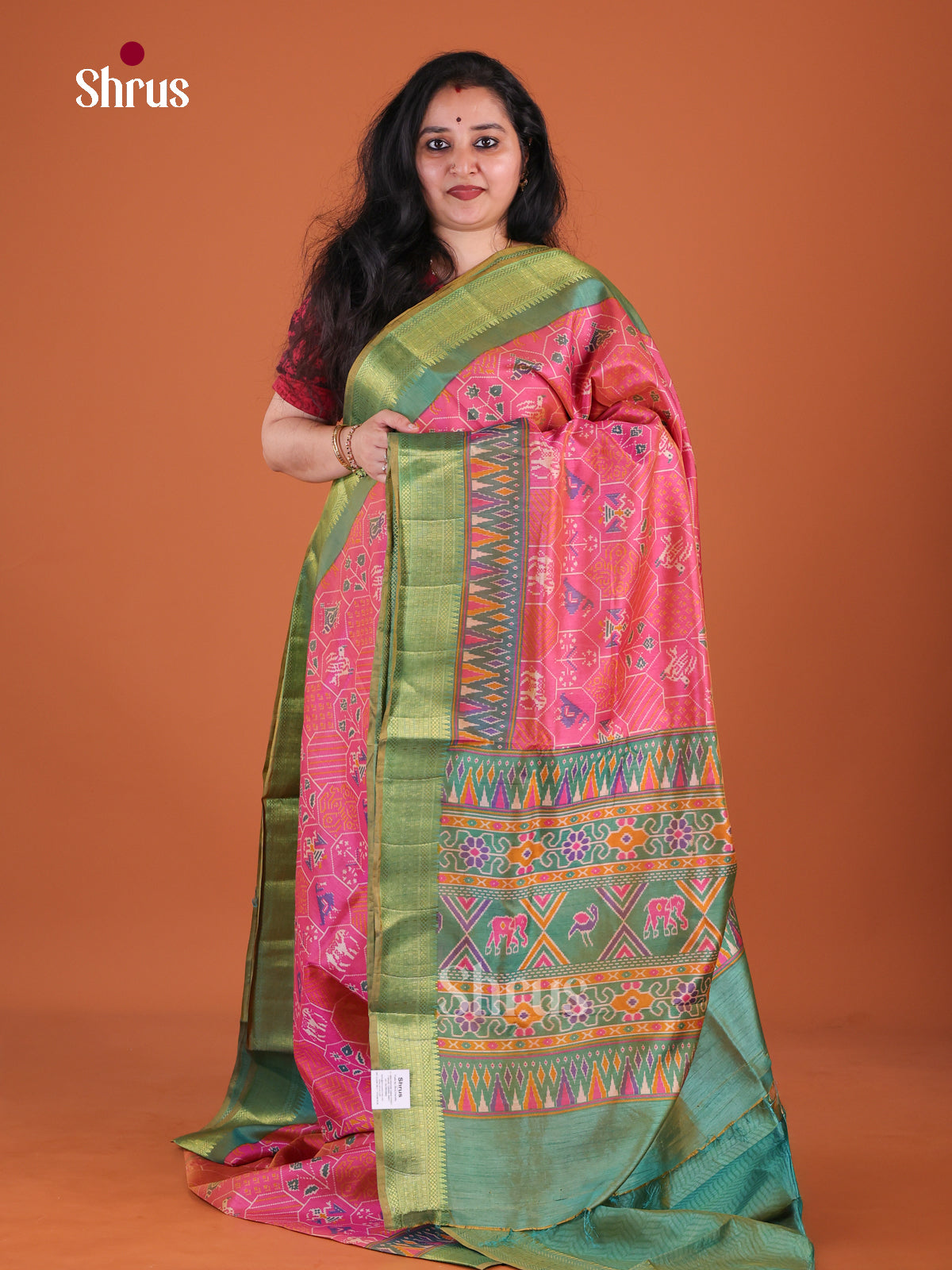 Semi Patola Saree - EFS24118