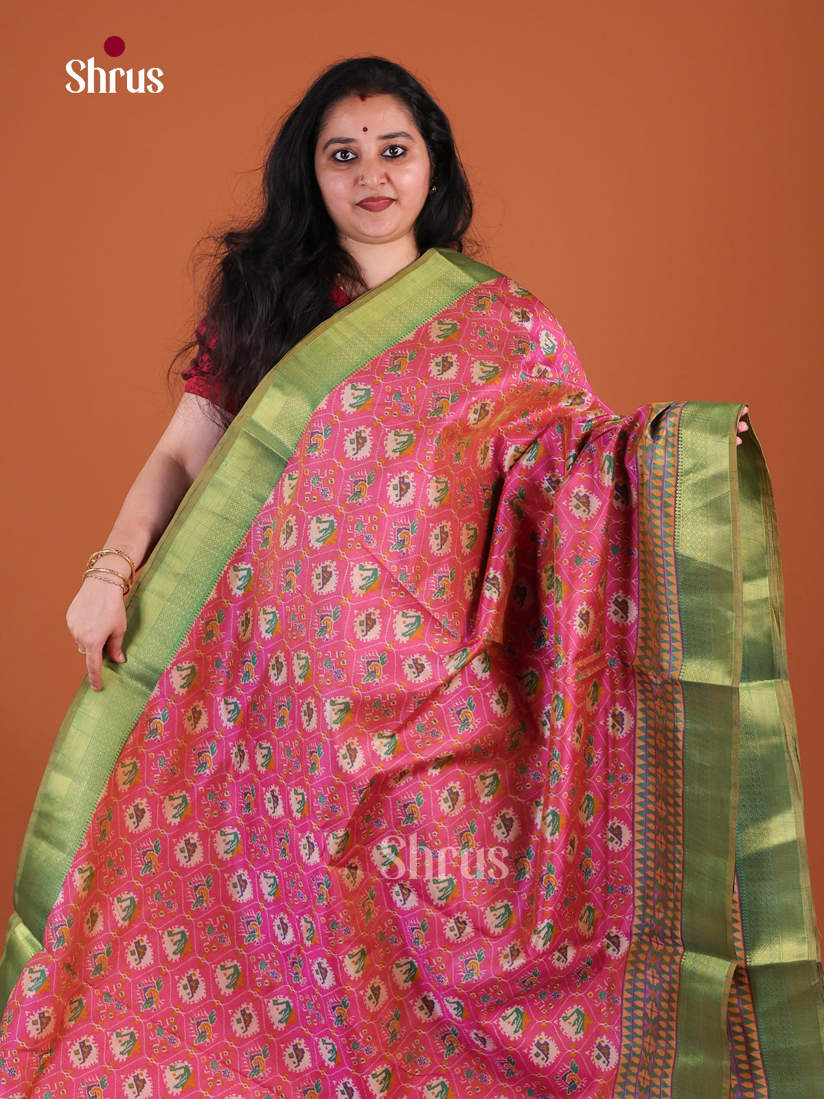 Semi Patola Saree - EFS24119