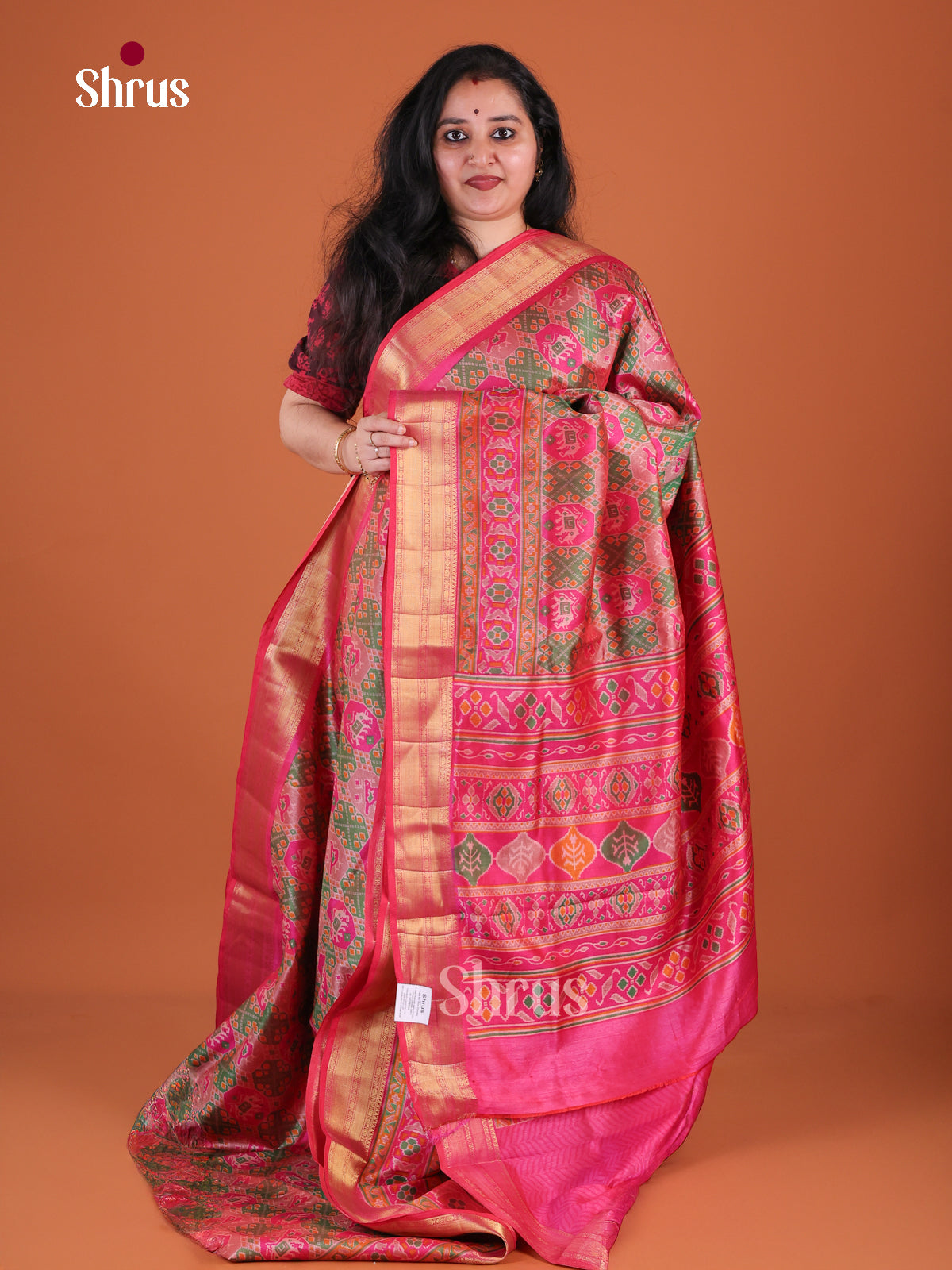 Semi Patola Saree - EFS24122