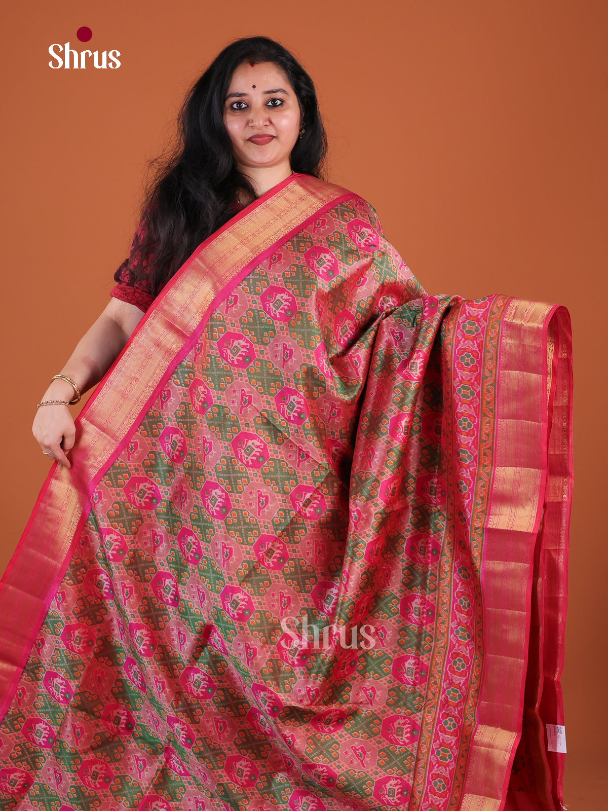 Semi Patola Saree - EFS24122