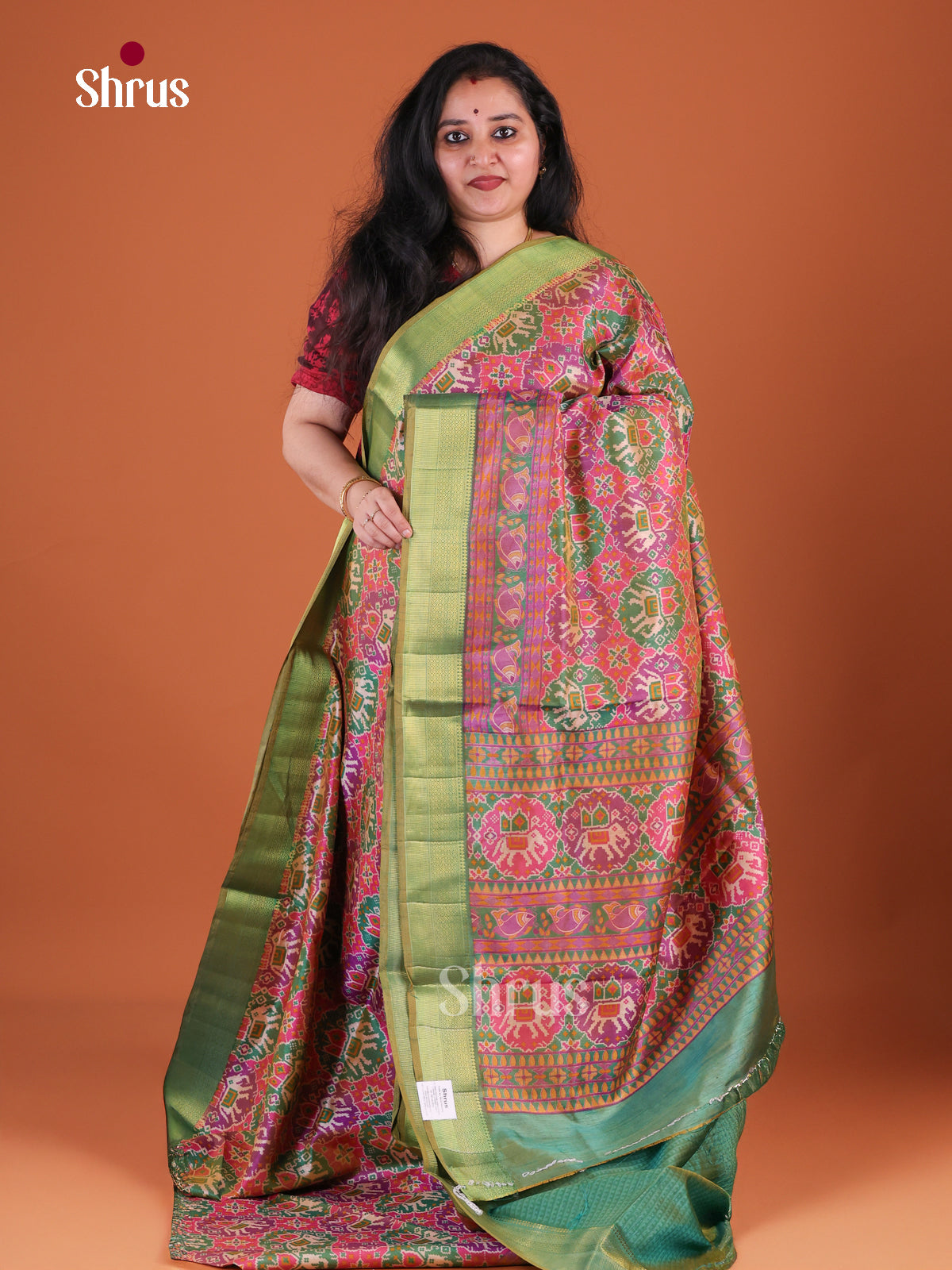 Semi Patola Saree - EFS24126