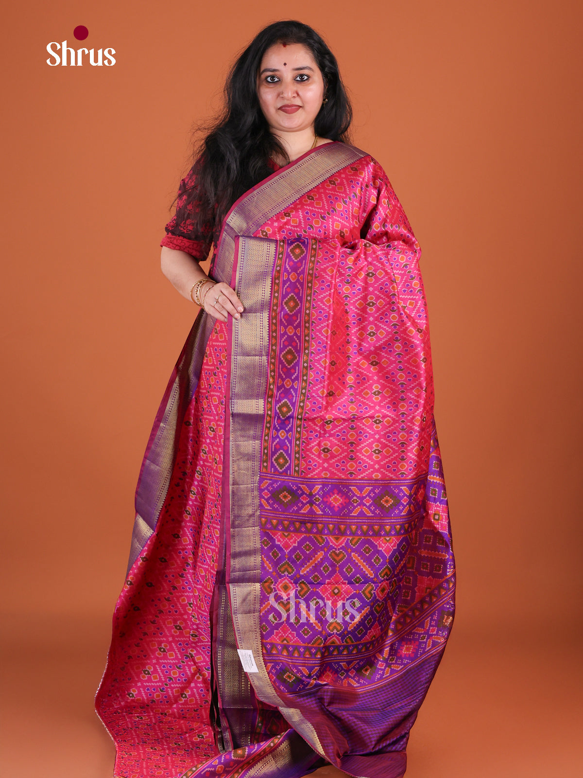 Semi Patola Saree - EFS24128