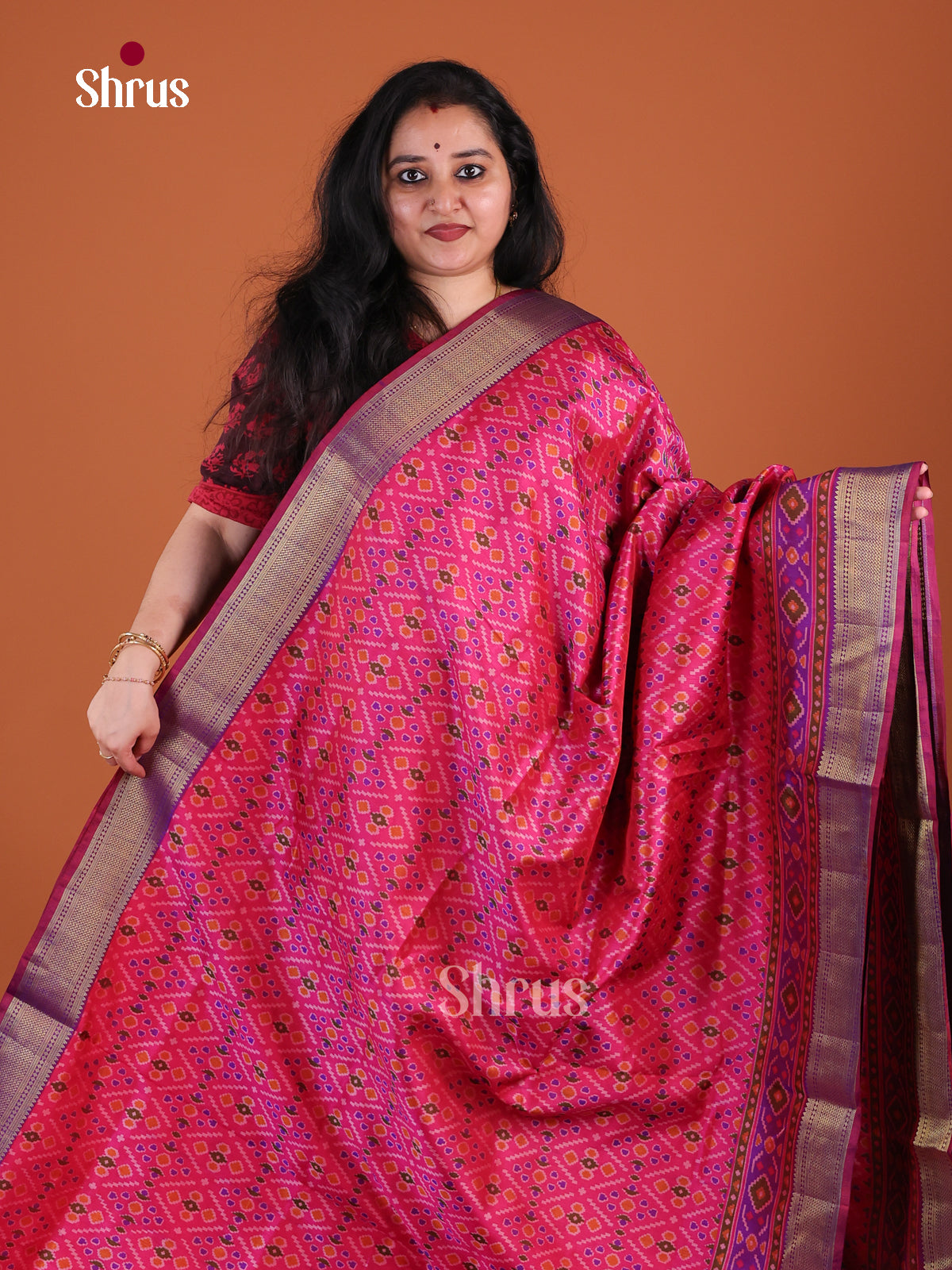 Semi Patola Saree - EFS24128