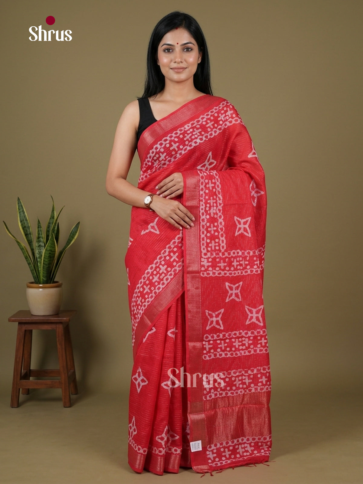 Chanderi Saree - EFS25019