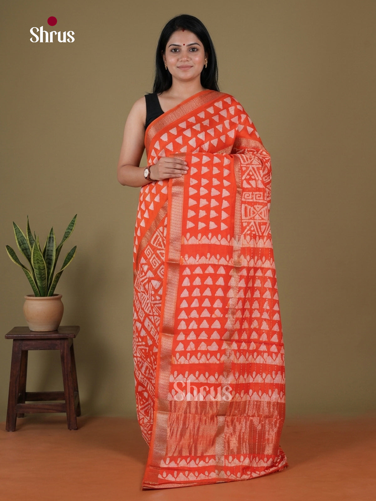 Chanderi Saree - EFS25021
