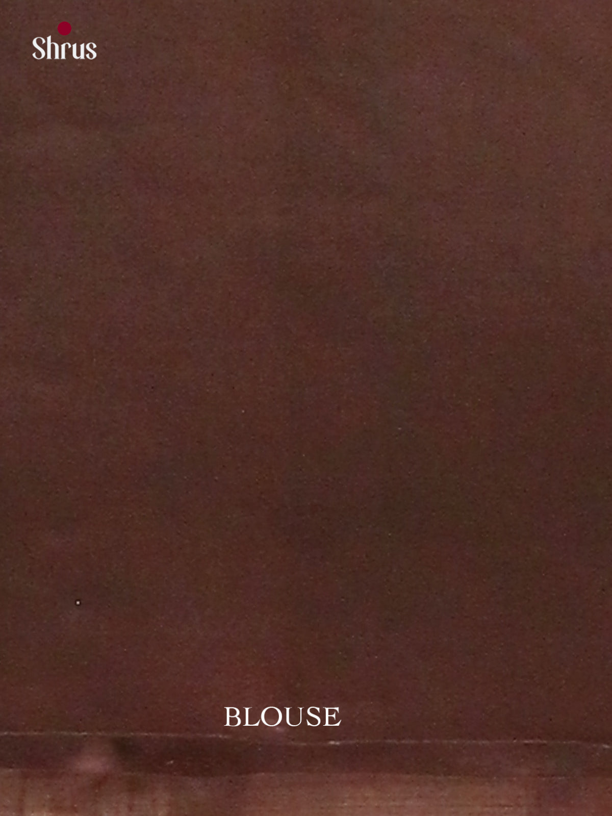 Rust Orange Halfpure Soft Silk Saree with Square Buttas | Dark Brown Contrast Border — EFS25035 - Shop on Shrus.com