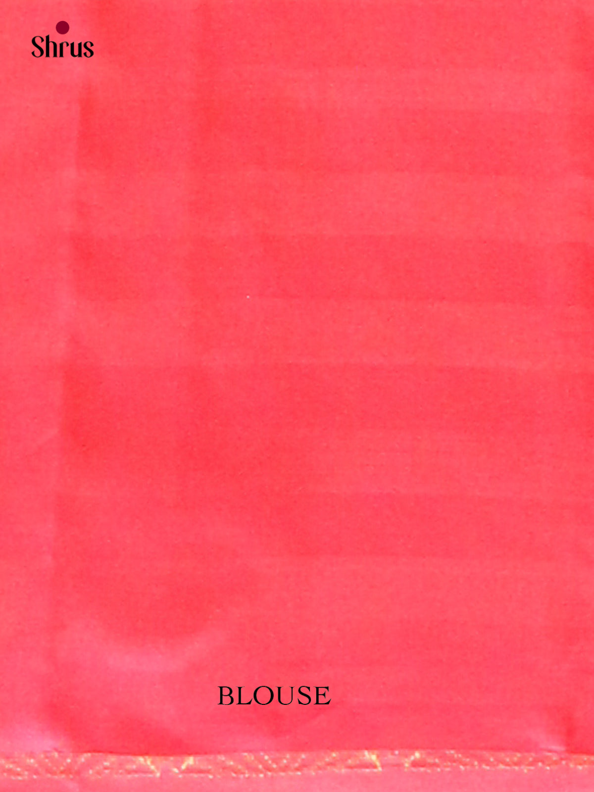 Orange Halfpure Soft Silk Saree with Floral Buttas | Pink Contrast Border — EFS25072 - Shop on Shrus.com