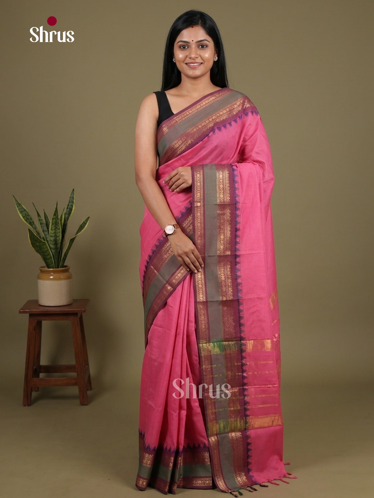 Chettinad Cotton Saree - EFS25122