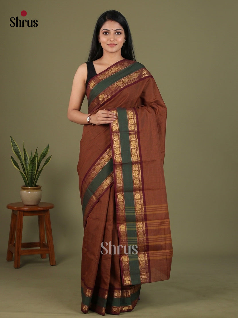 Chettinad Cotton Saree - EFS25139 - Shop on Shrus.com