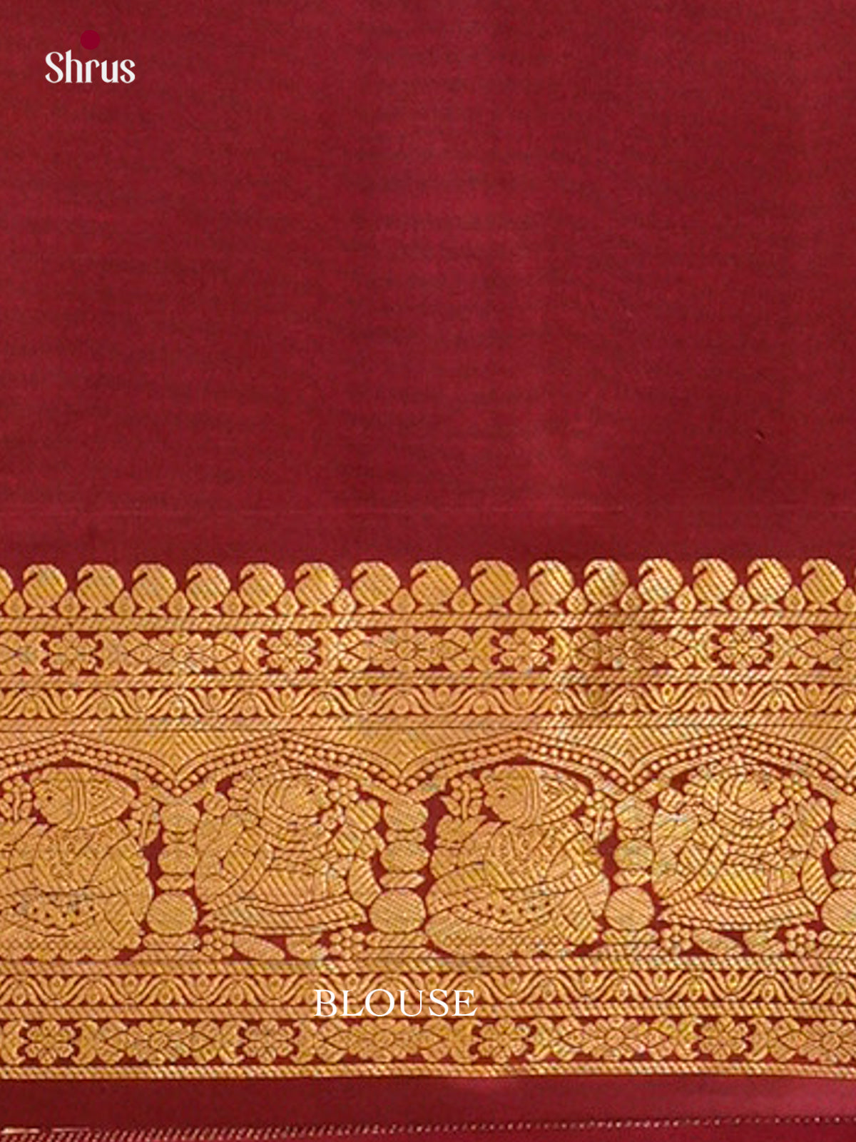 Magenta Soft Silk Saree with Brocade — EFS25144 - Shop on Shrus.com