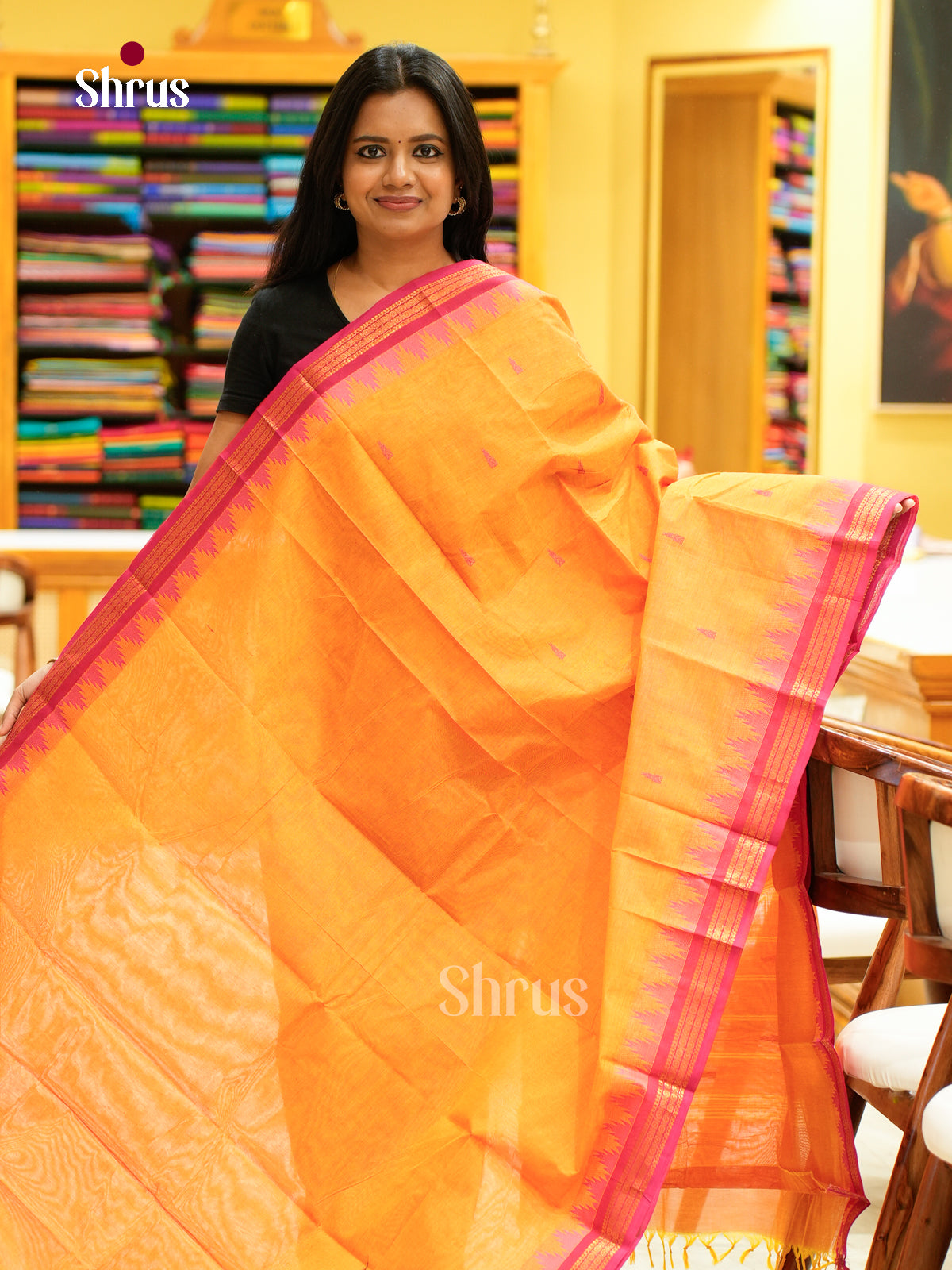 Chettinad Cotton Saree - EFS26002