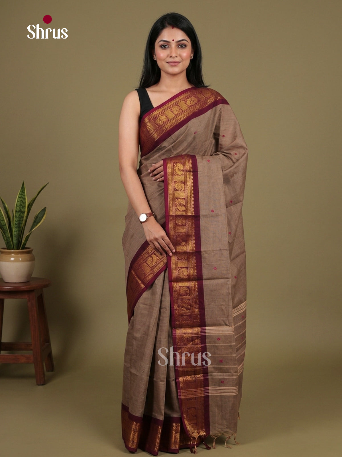 Chettinad Cotton Saree - EFS26008