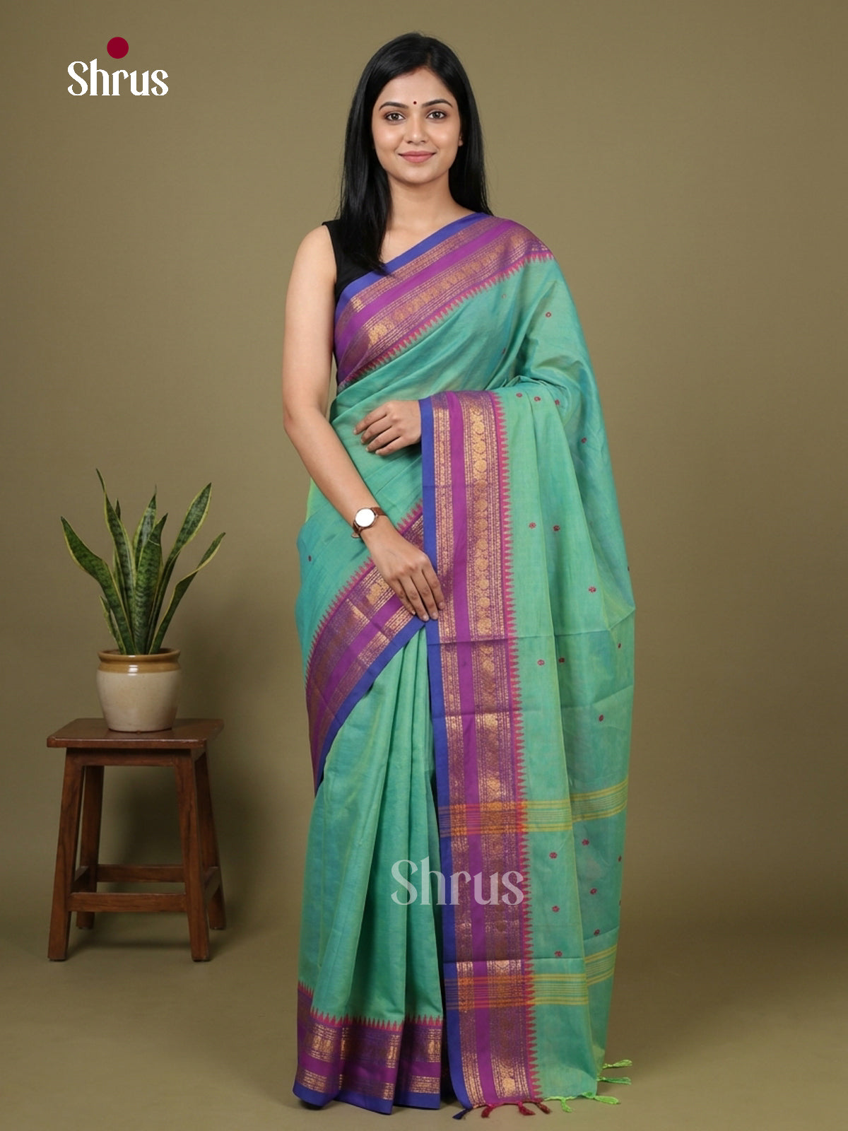 Chettinad Cotton Saree - EFS26017