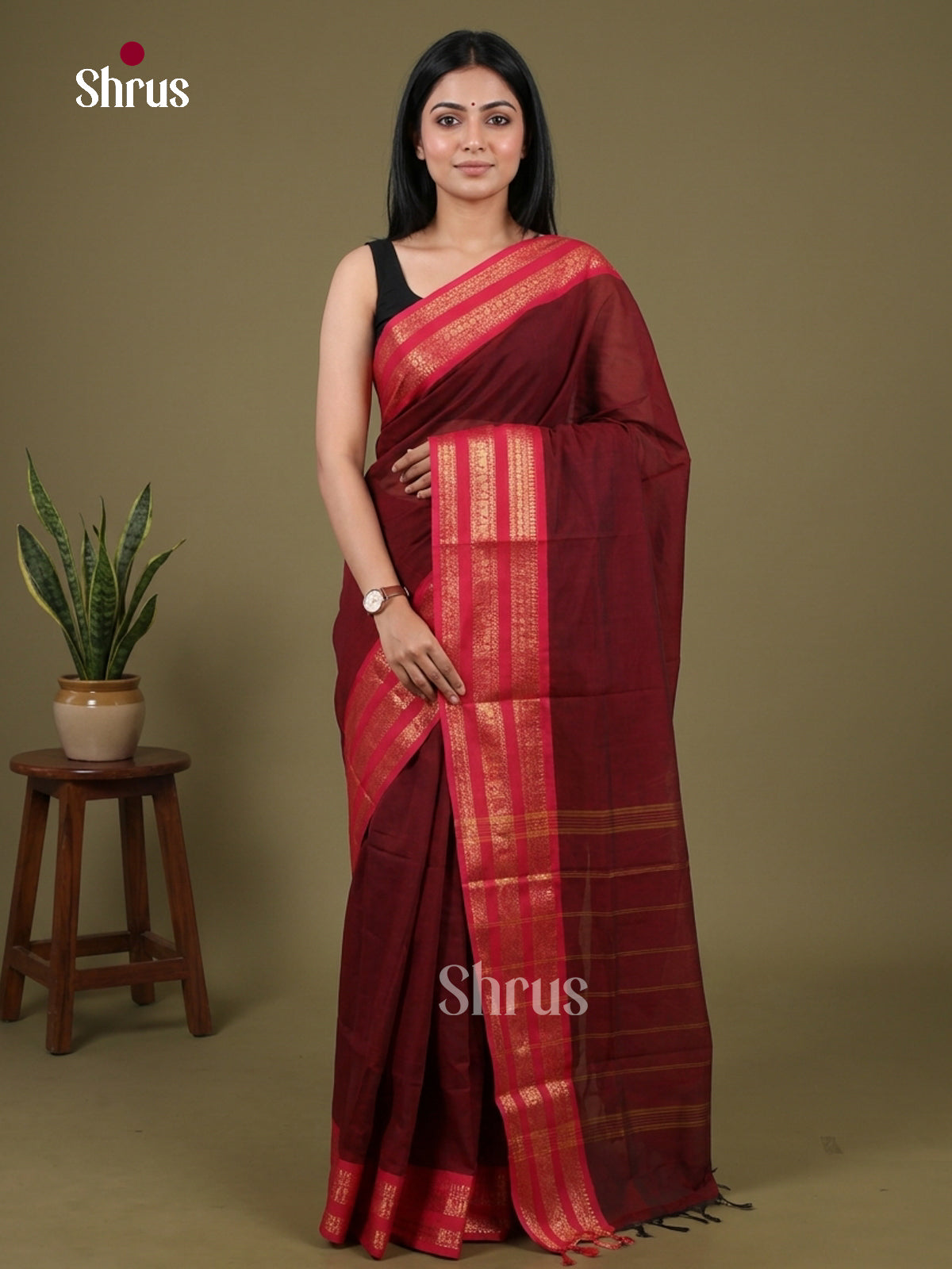 Chettinad Cotton Saree - EFS26036