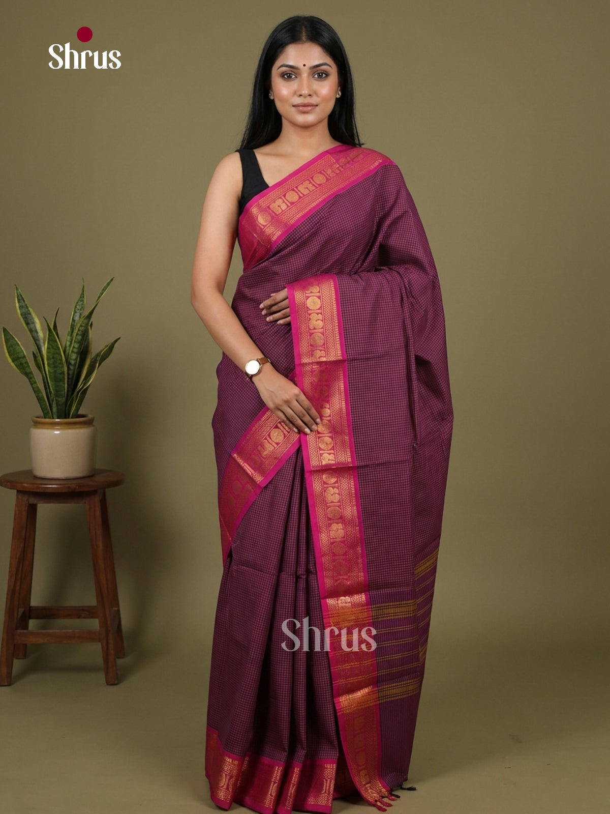 Chettinad Cotton Saree - EFS26049