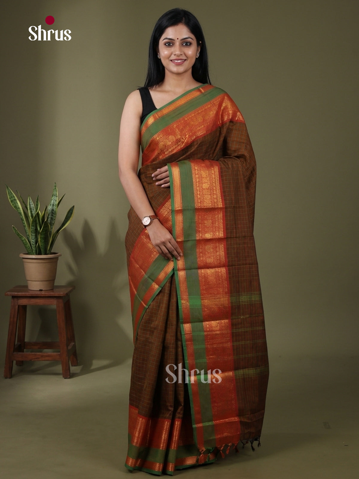 Chettinad Cotton Saree - EFS26054