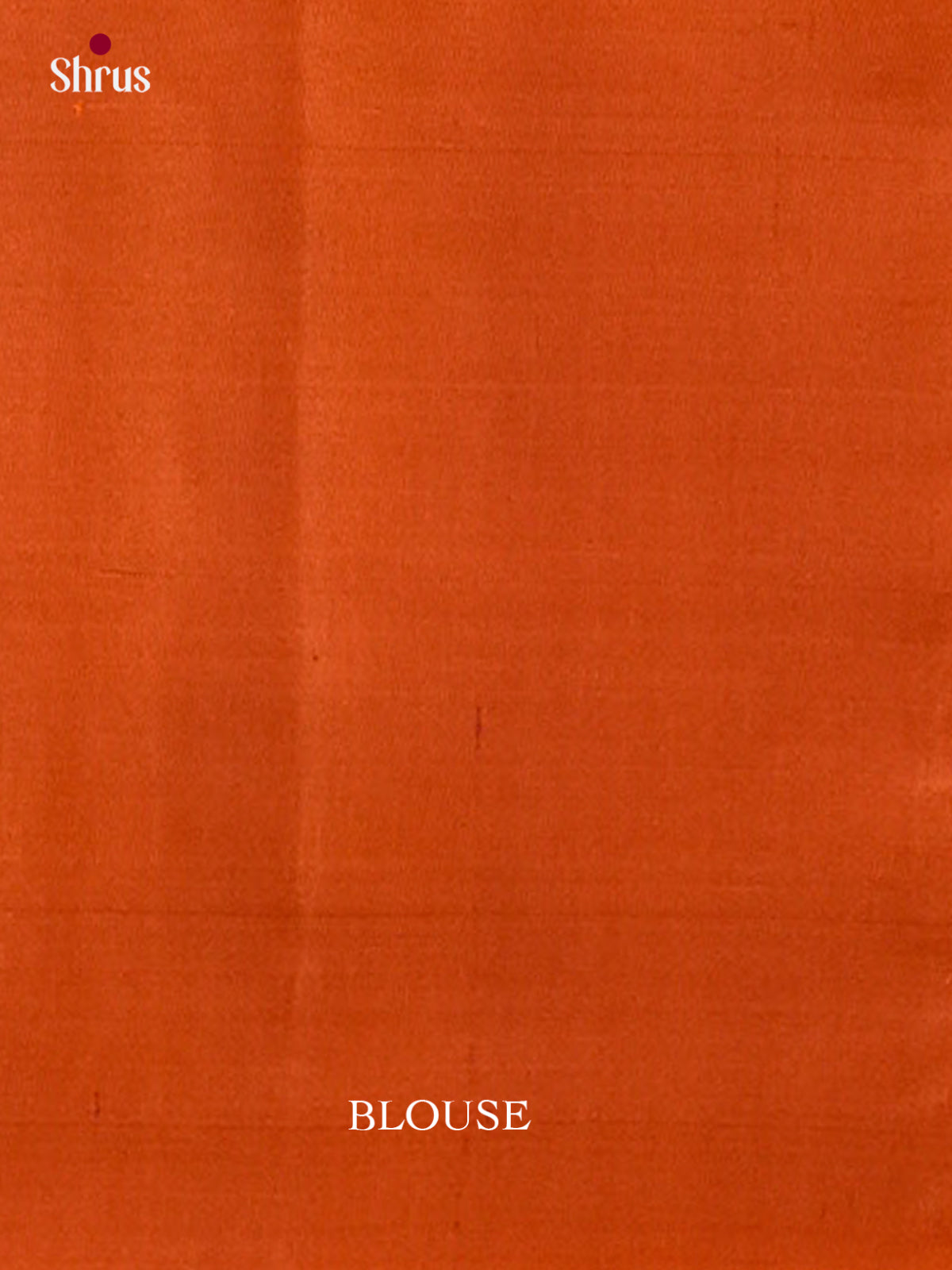 Rust Orange Soft Silk Saree - Shop on Shrus.com