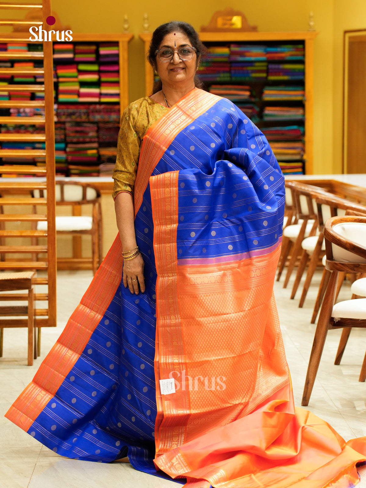 Kanchipuram silk Saree - EFS27040